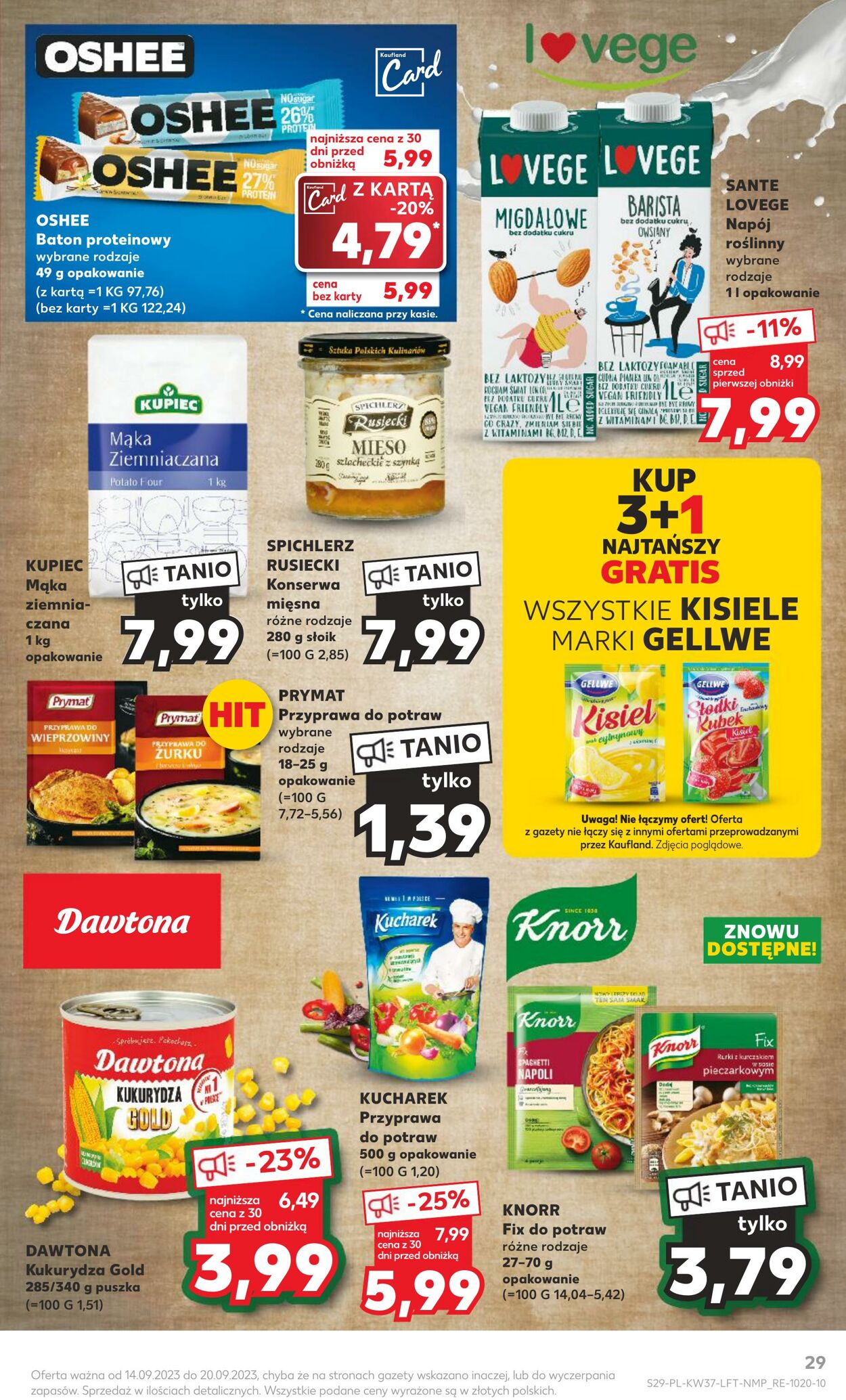 Gazetka Kaufland 14.09.2023 - 20.09.2023