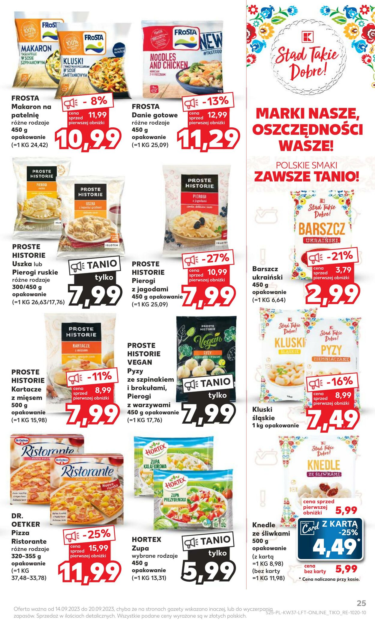 Gazetka Kaufland 14.09.2023 - 20.09.2023