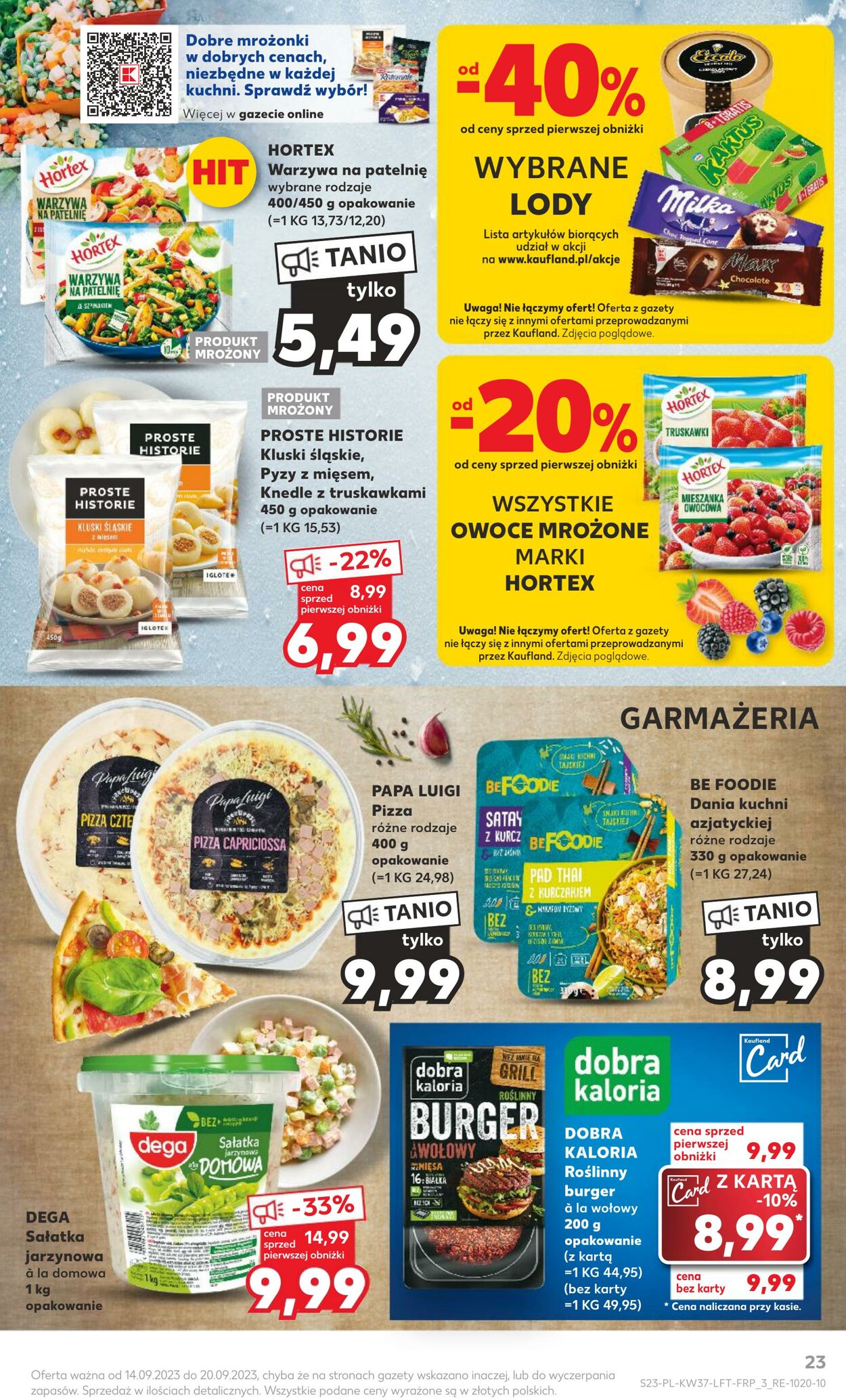 Gazetka Kaufland 14.09.2023 - 20.09.2023