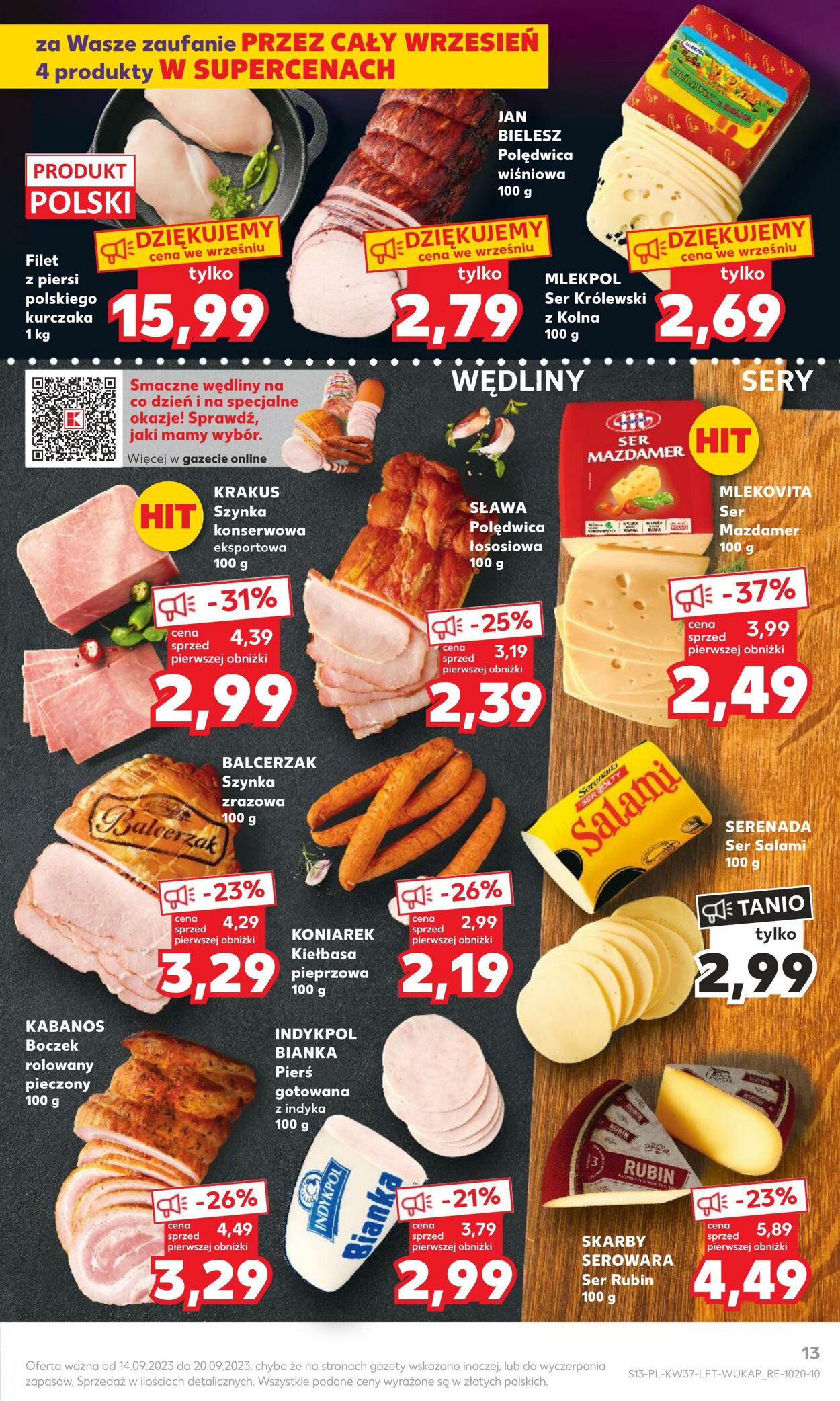 Gazetka Kaufland 14.09.2023 - 20.09.2023