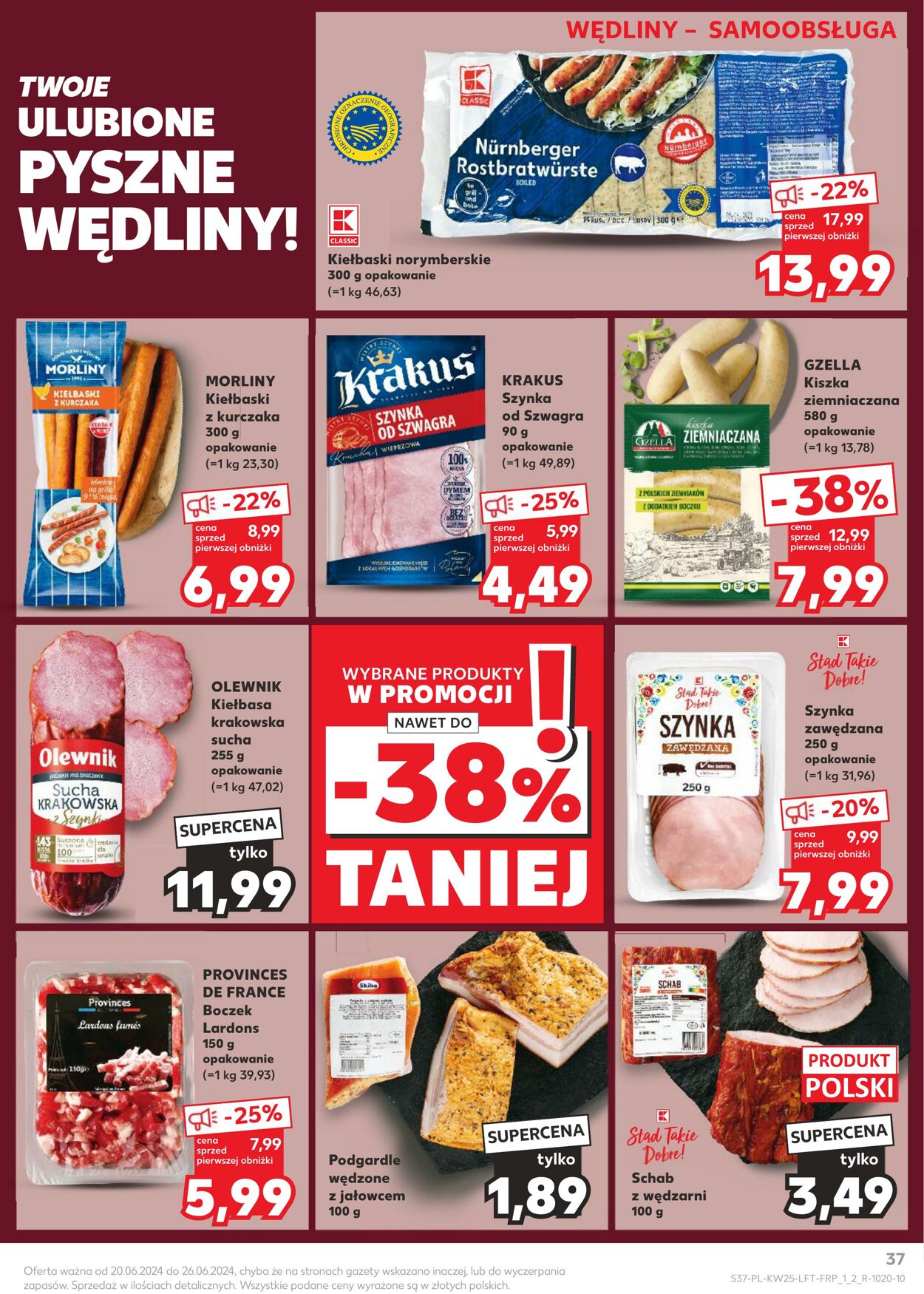 Gazetka Kaufland 20.06.2024 - 26.06.2024