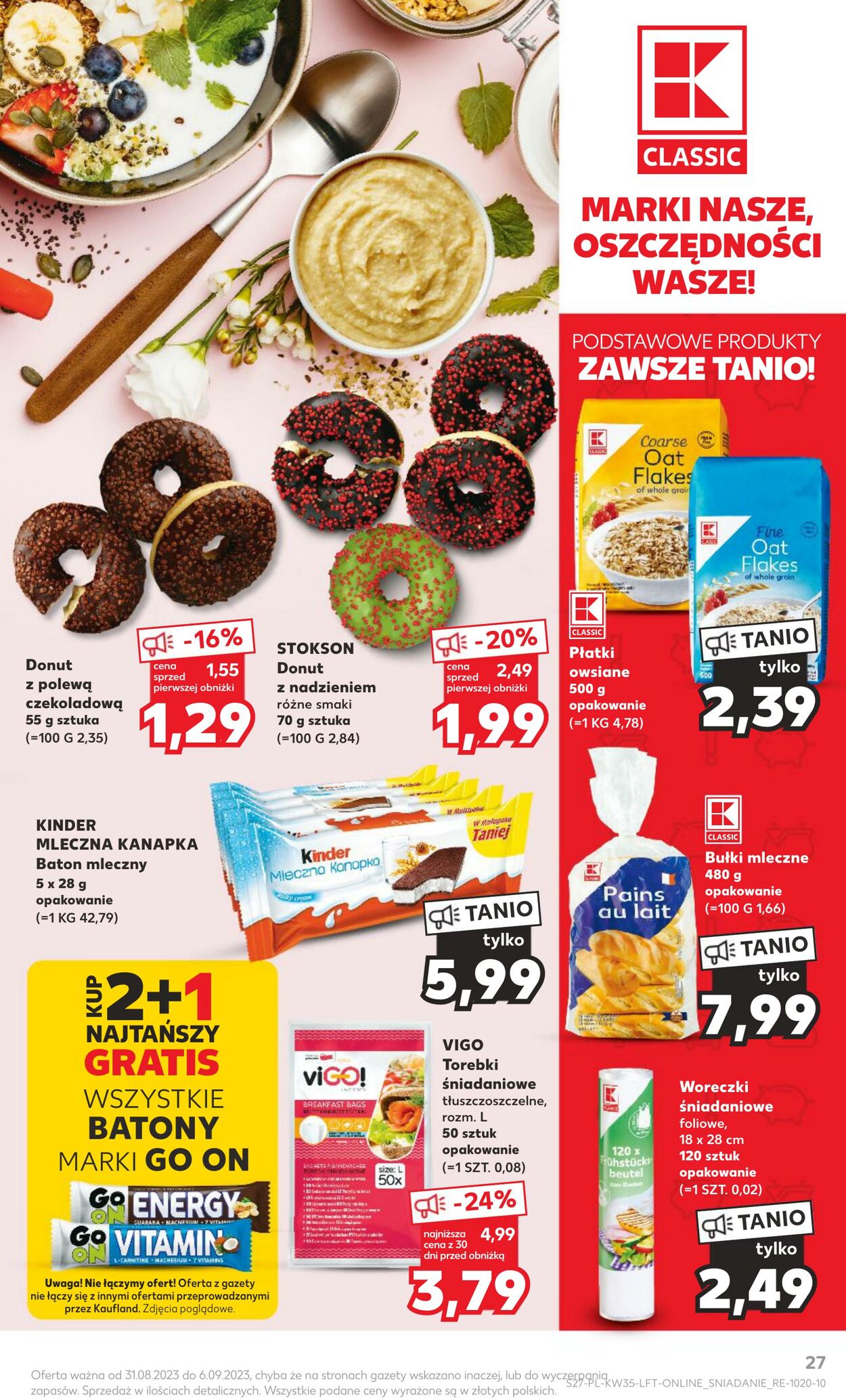 Gazetka Kaufland 31.08.2023 - 06.09.2023