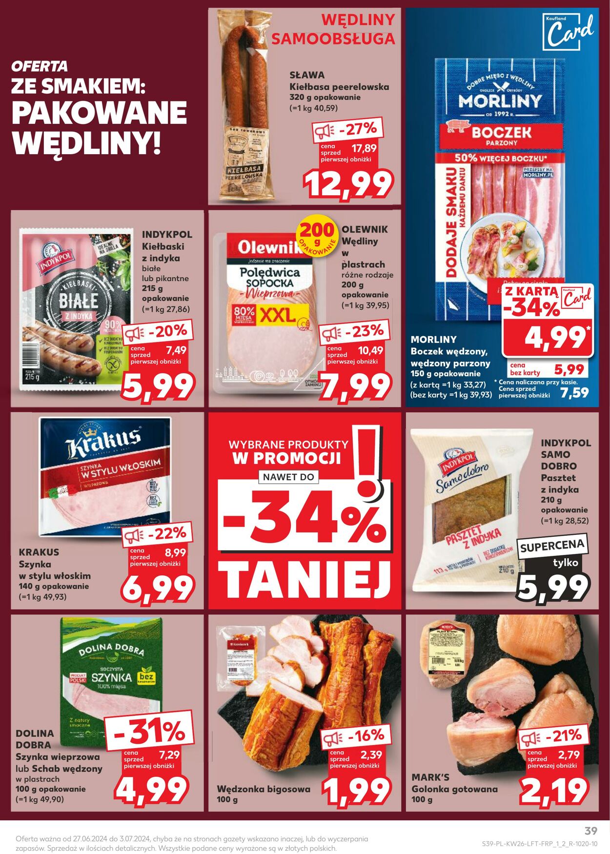 Gazetka Kaufland 27.06.2024 - 03.07.2024