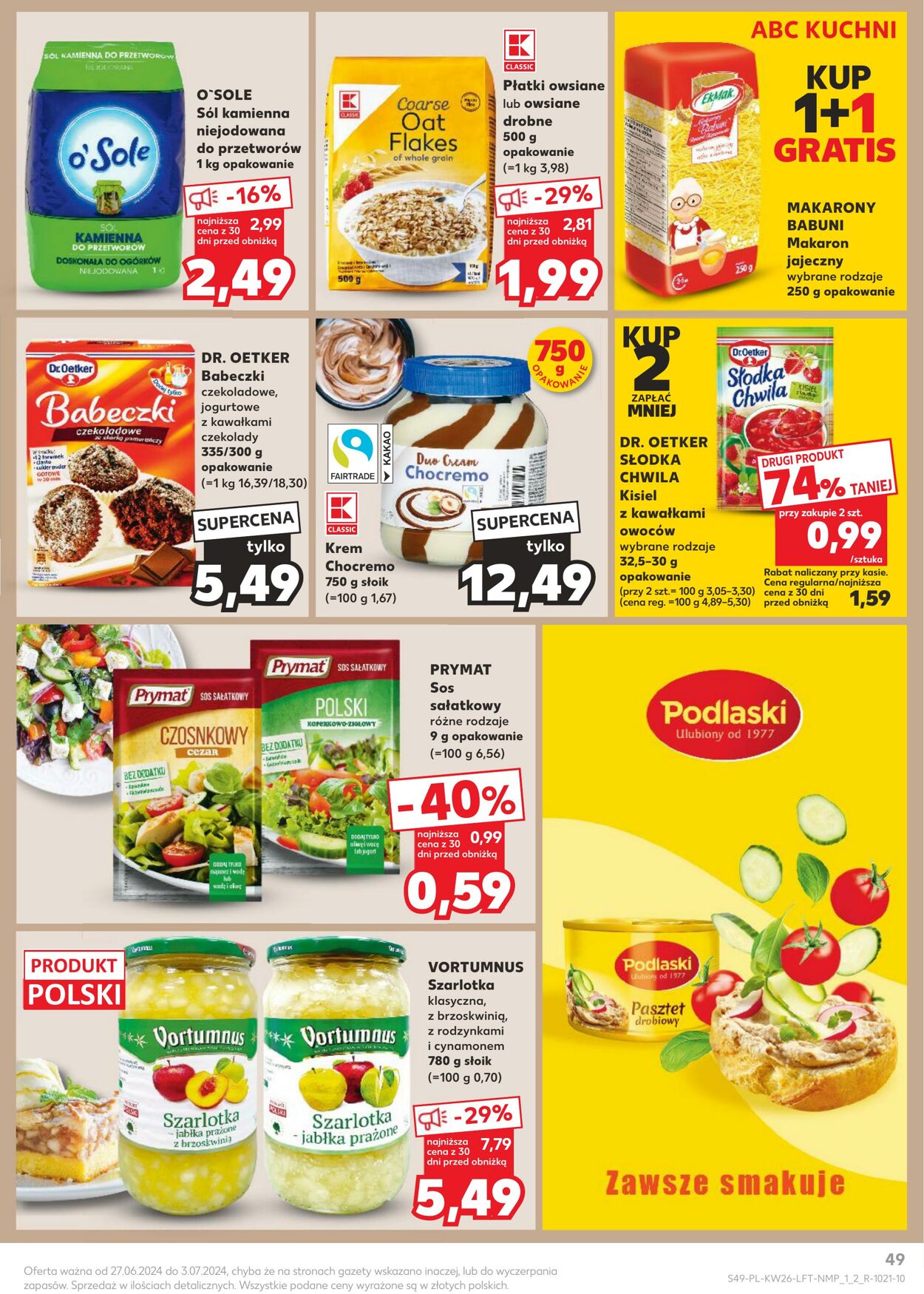 Gazetka Kaufland 27.06.2024 - 03.07.2024