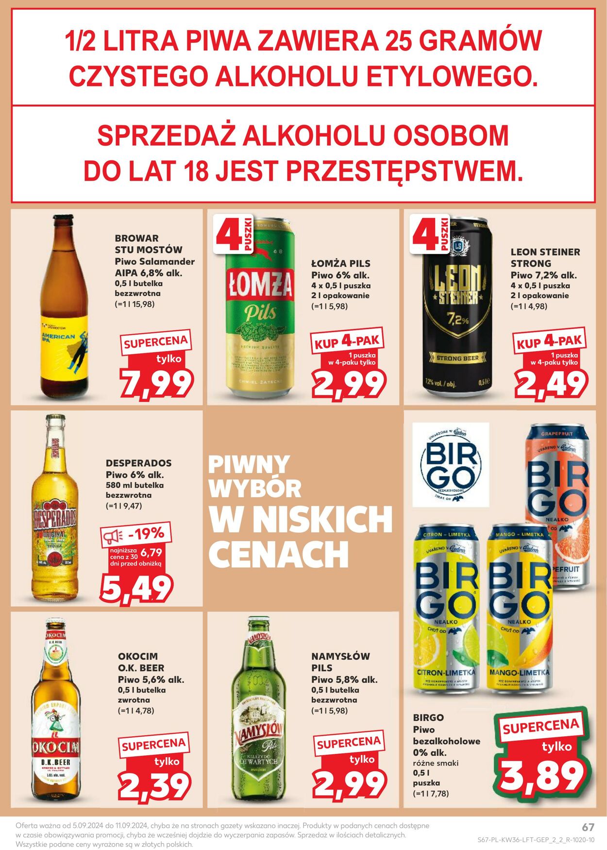 Gazetka Kaufland 05.09.2024 - 11.09.2024