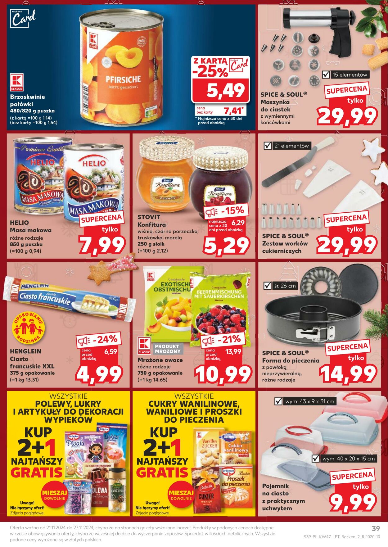 Gazetka Kaufland 21.11.2024 - 27.11.2024