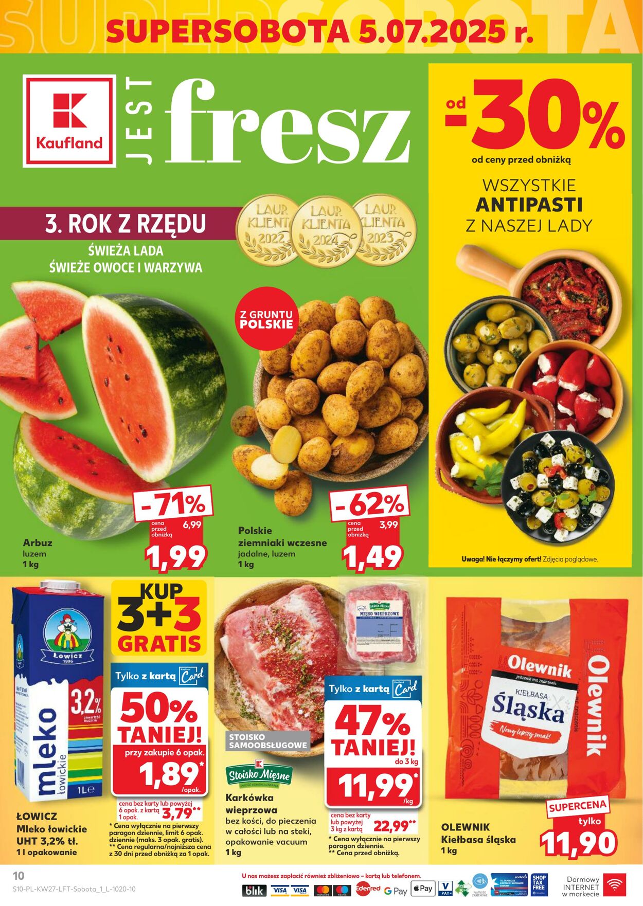 Gazetka Kaufland 03.07.2025 - 09.07.2025