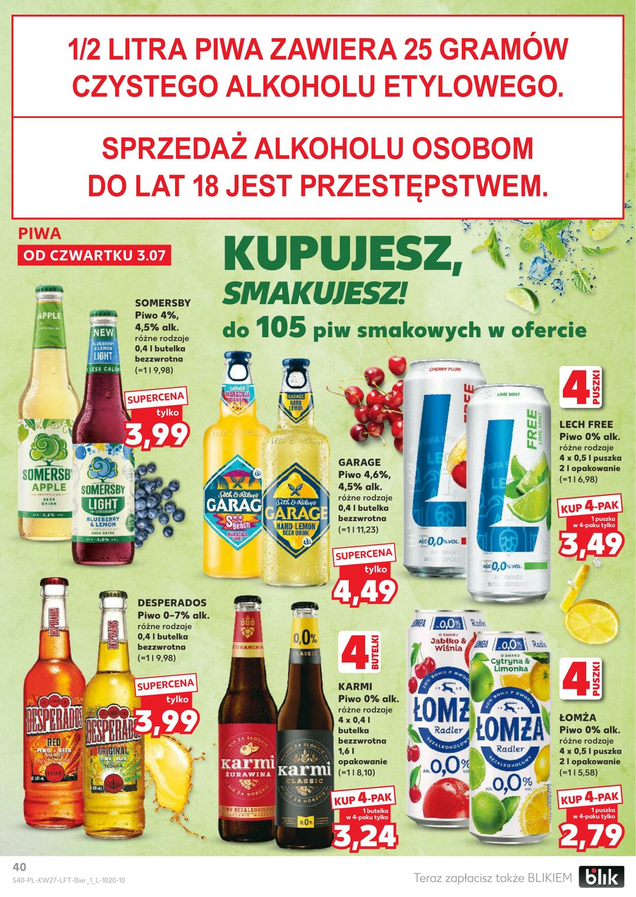 Gazetka Kaufland 03.07.2025 - 09.07.2025