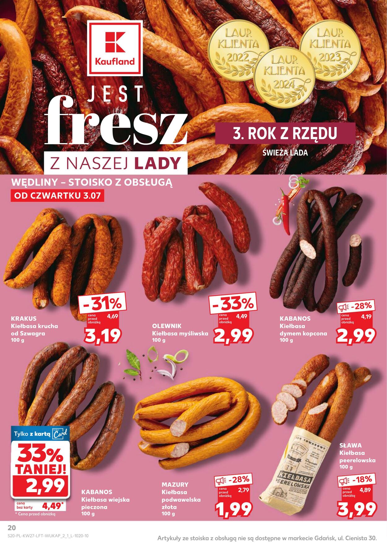 Gazetka Kaufland 03.07.2025 - 09.07.2025