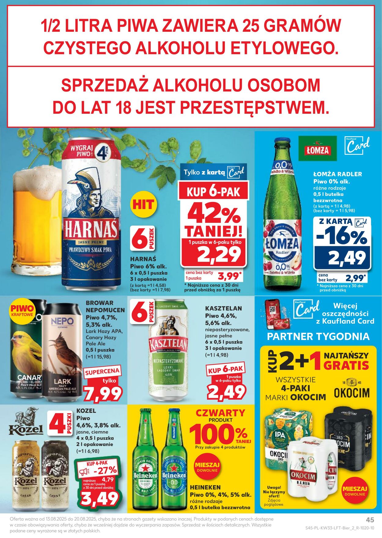 Gazetka Kaufland 13.08.2025 - 20.08.2025