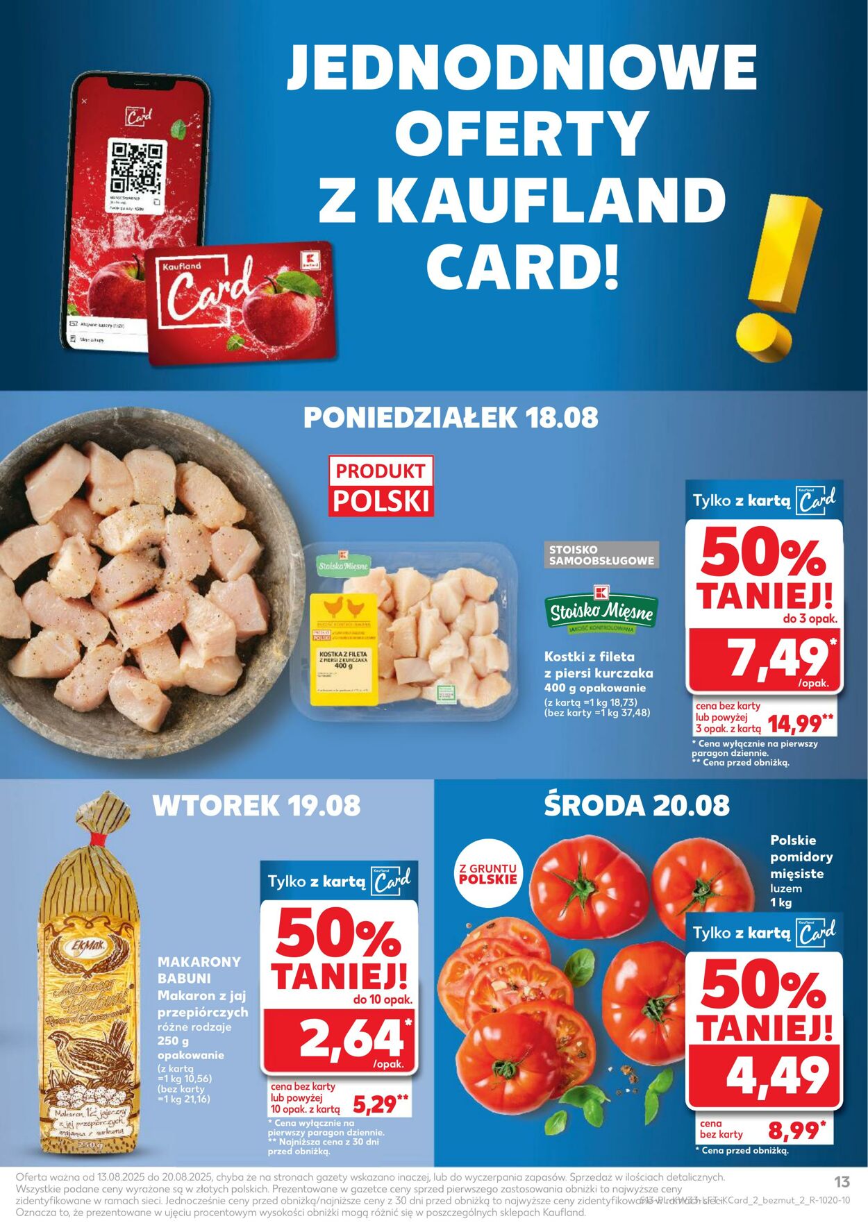 Gazetka Kaufland 13.08.2025 - 20.08.2025
