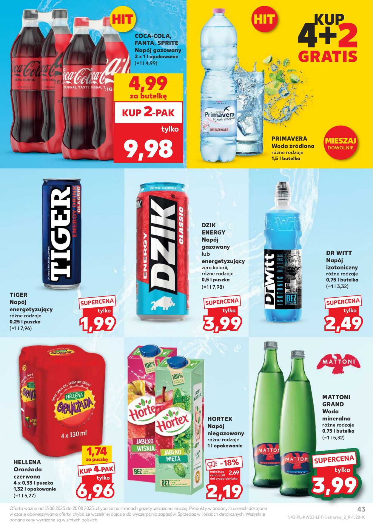 Gazetka Kaufland 13.08.2025 - 20.08.2025