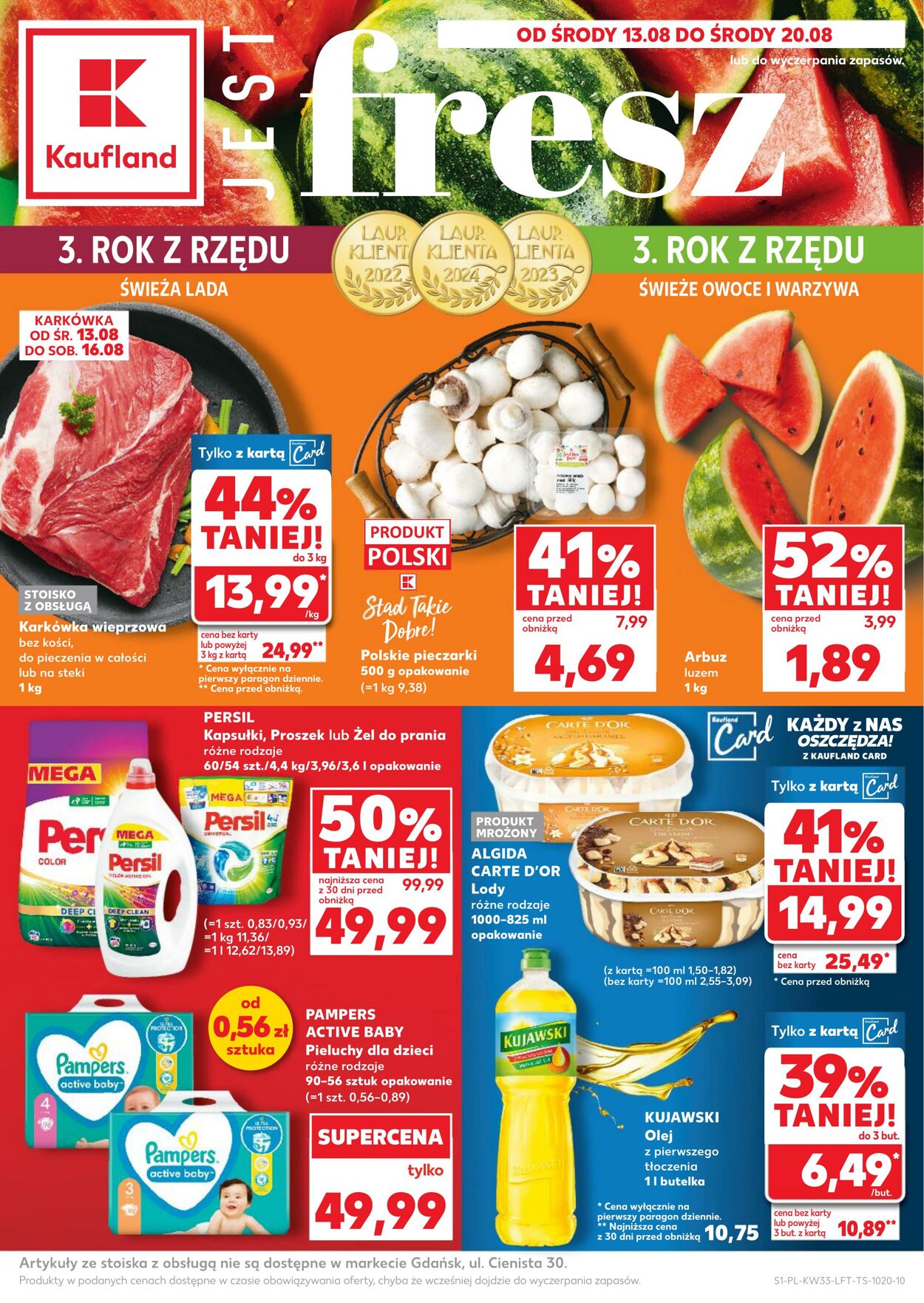 Gazetka Kaufland 13.08.2025 - 20.08.2025