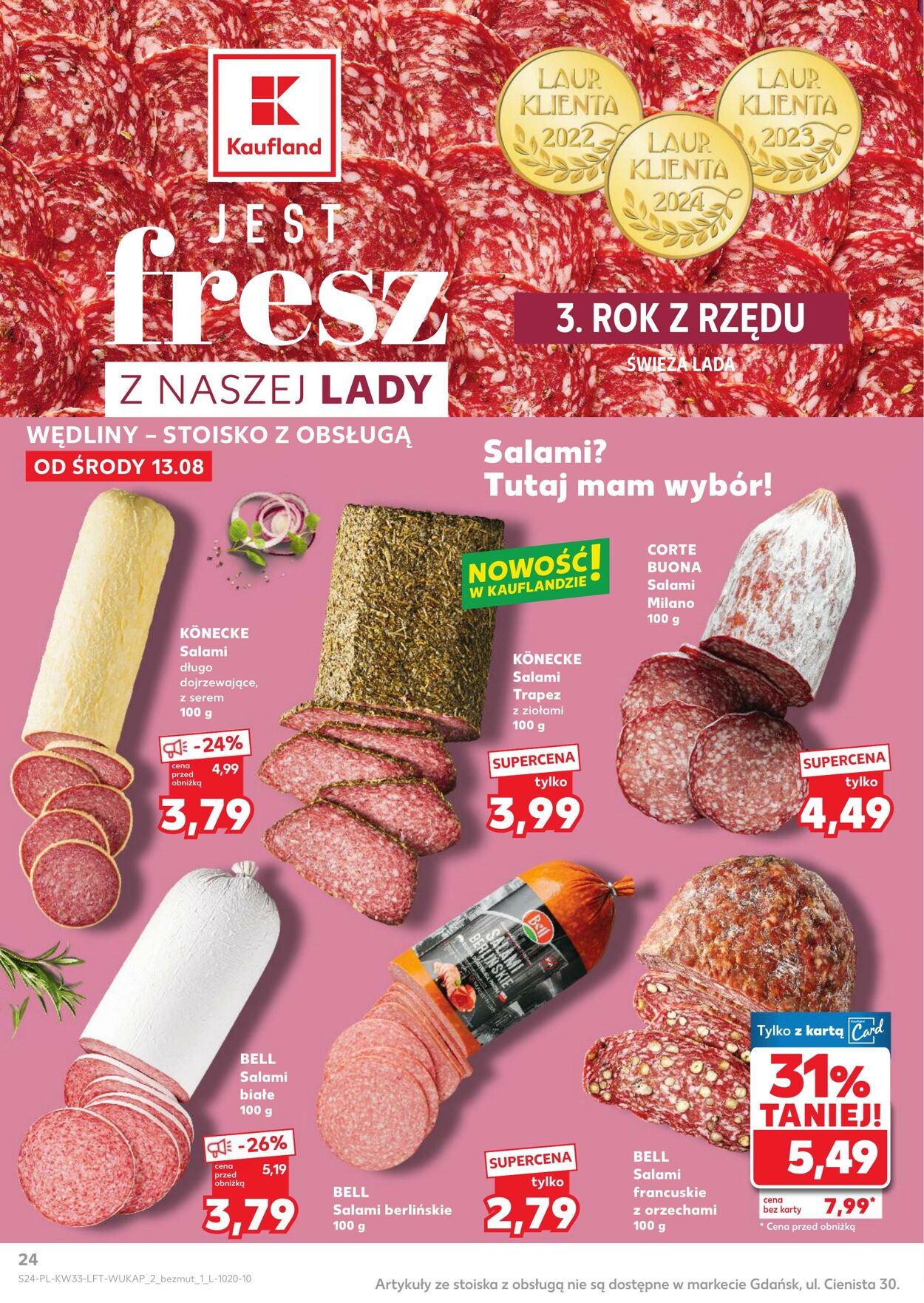 Gazetka Kaufland 13.08.2025 - 20.08.2025
