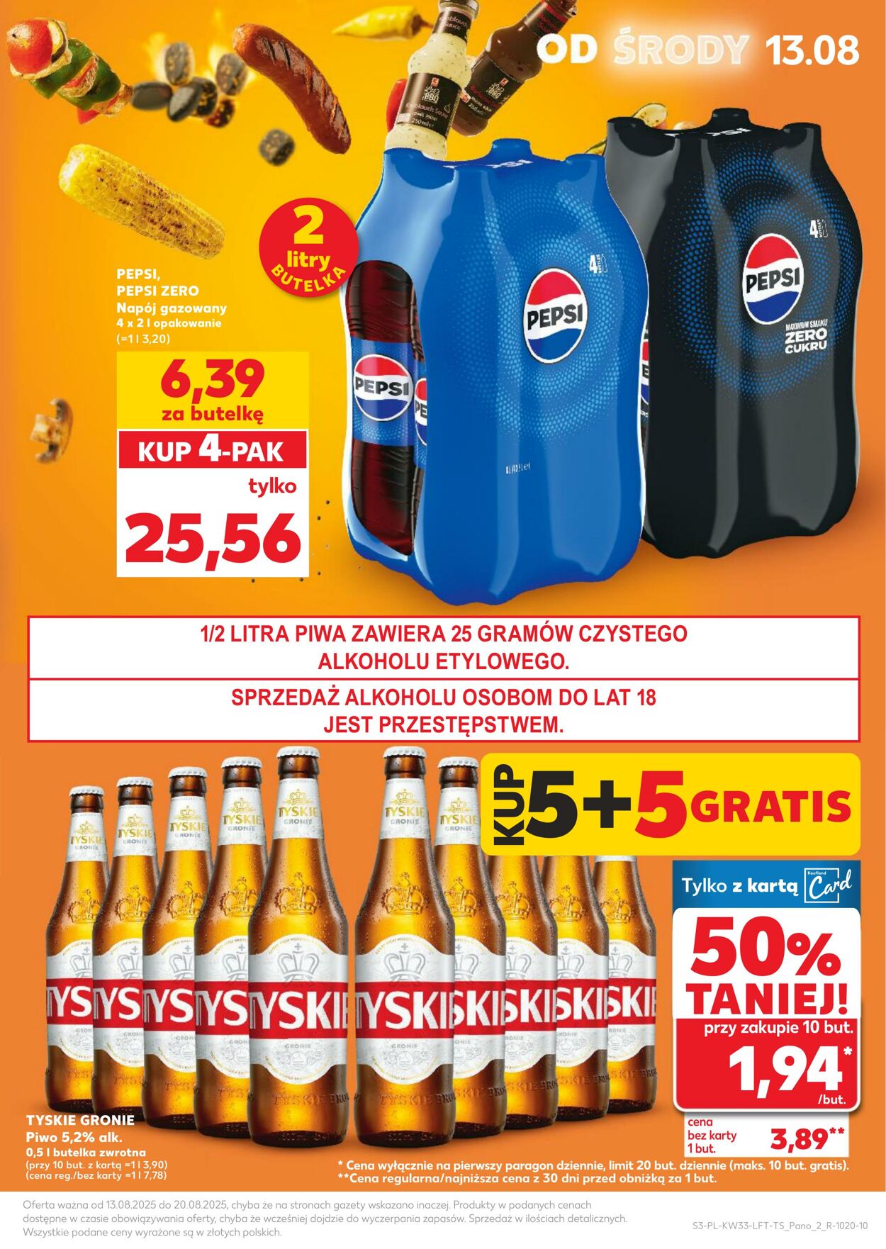 Gazetka Kaufland 13.08.2025 - 20.08.2025