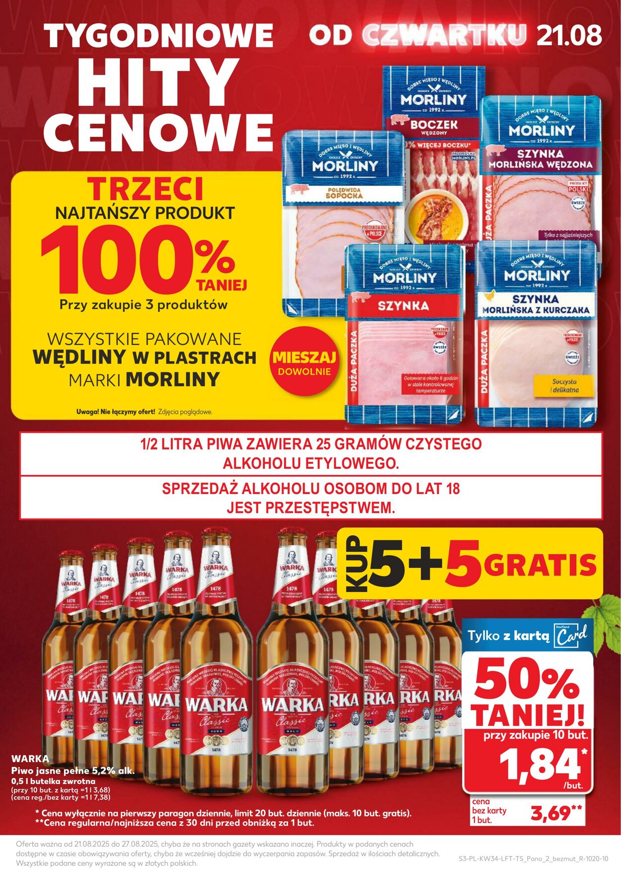 Gazetka Kaufland 21.08.2025 - 27.08.2025