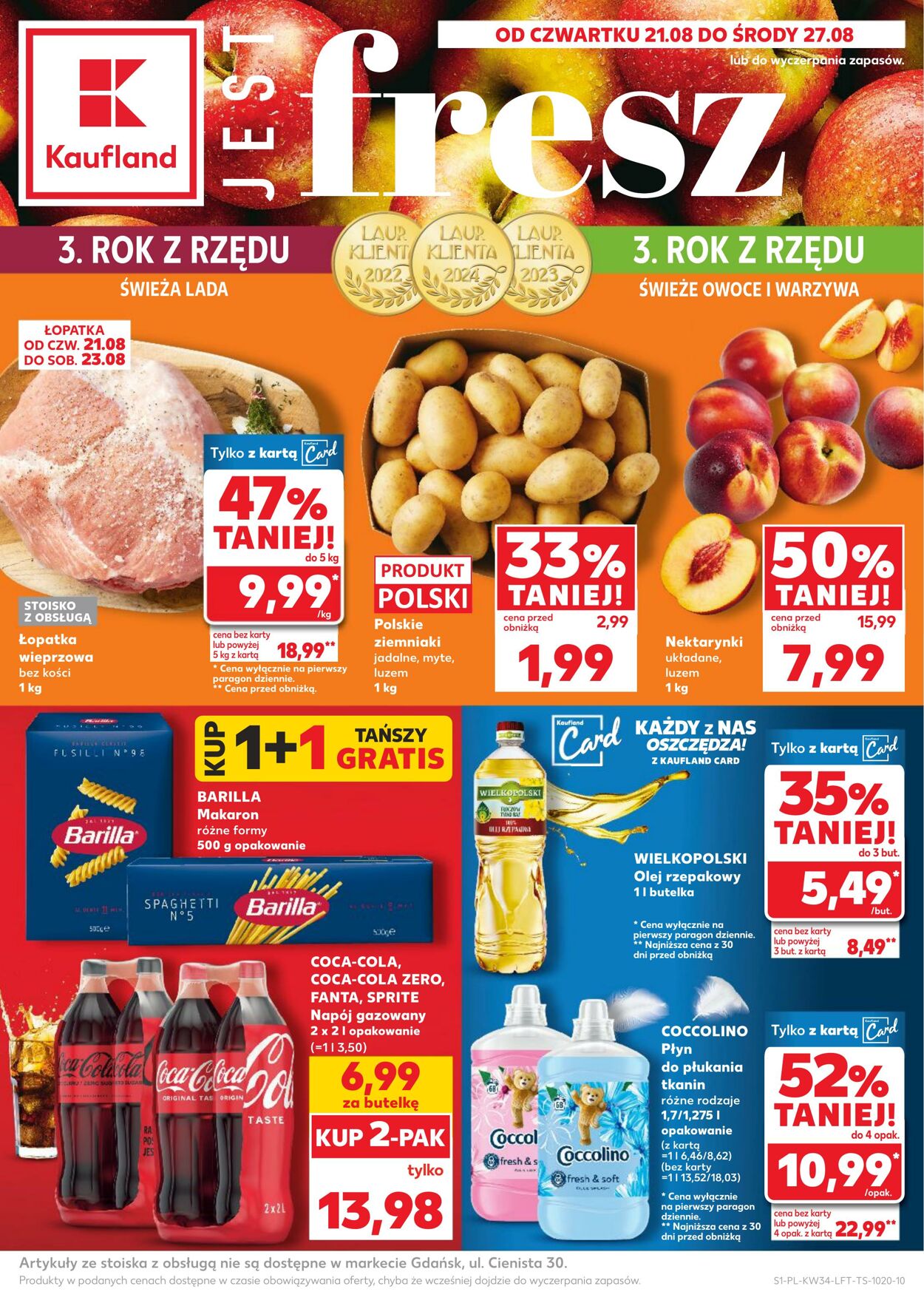 Gazetka Kaufland 21.08.2025 - 27.08.2025