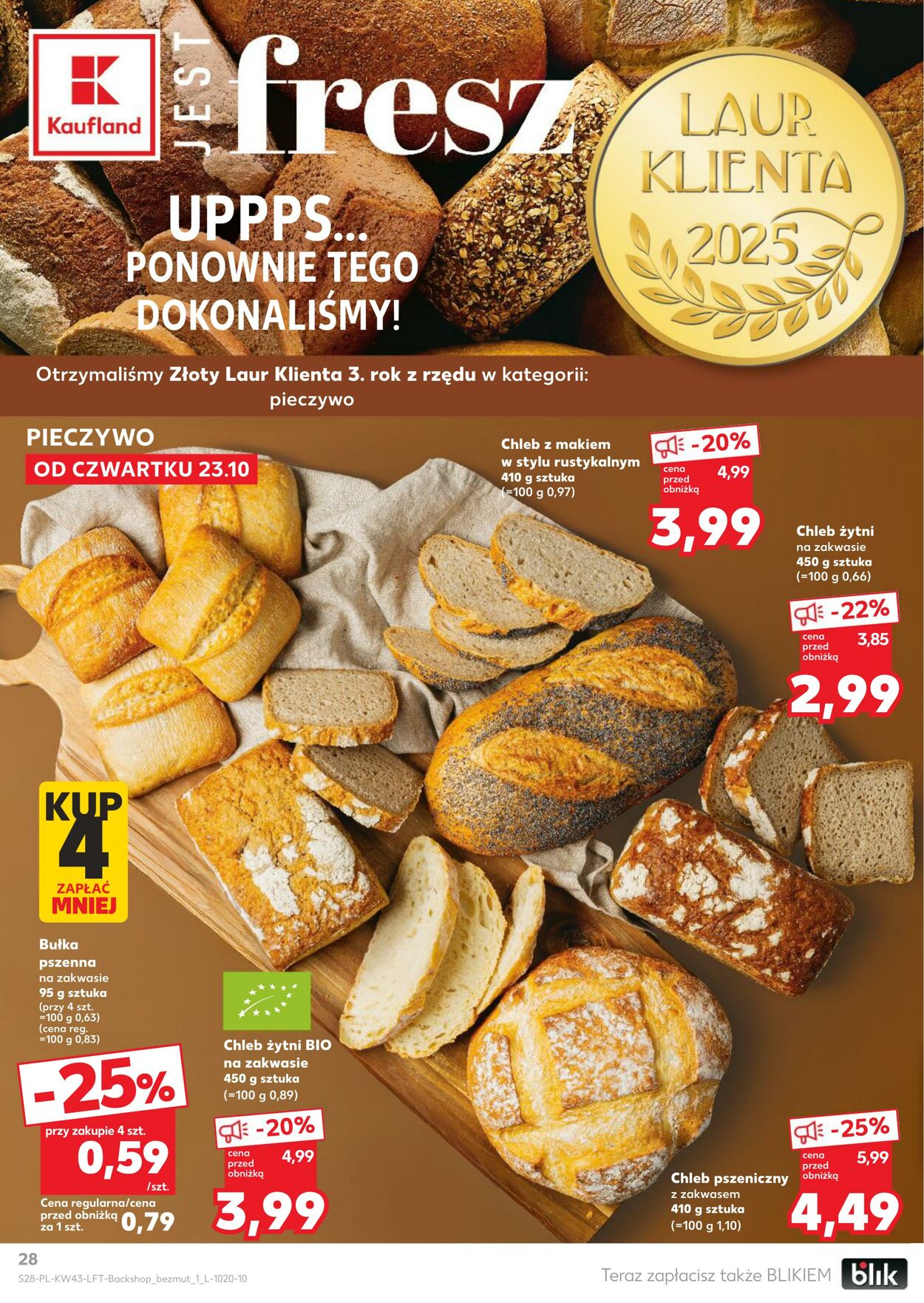 Gazetka Kaufland 23.10.2025 - 28.10.2025
