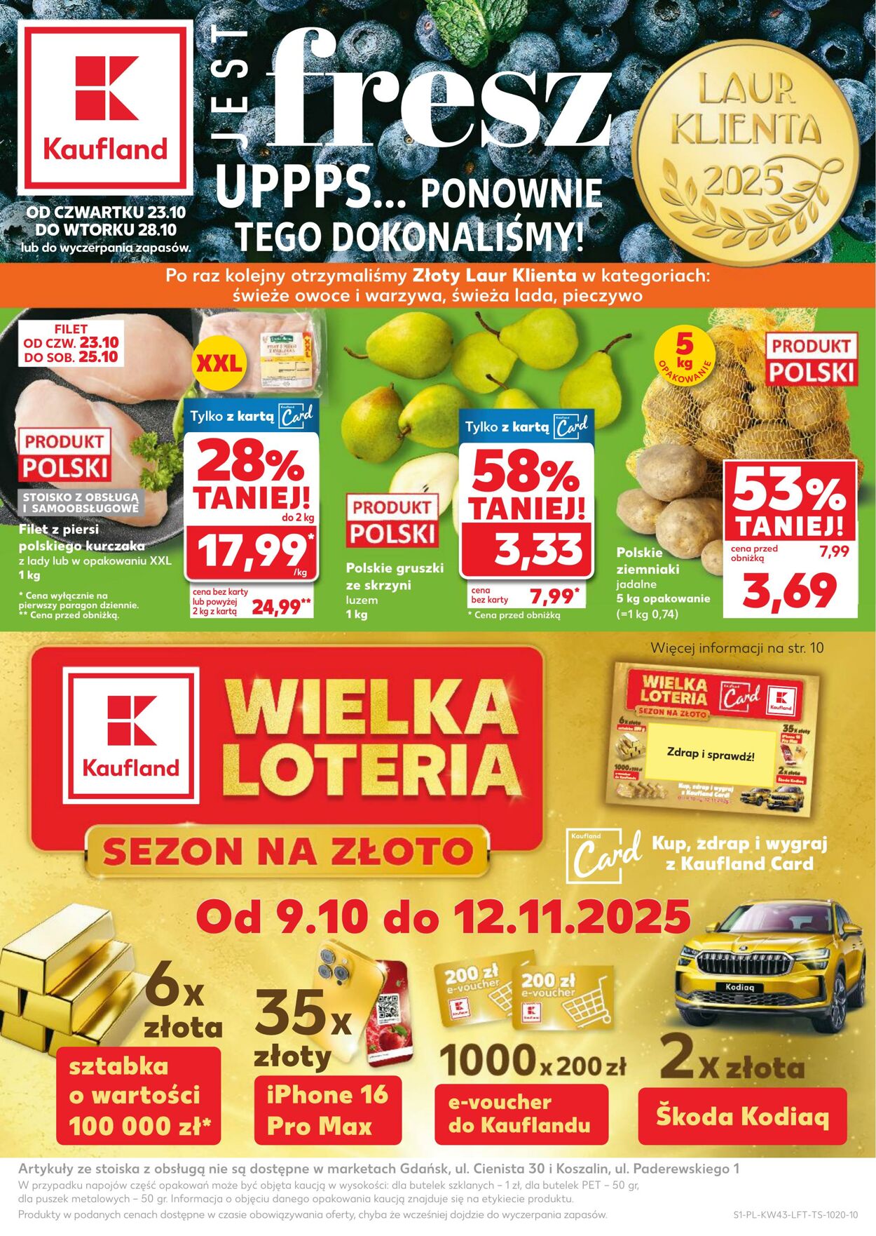 Gazetka Kaufland 23.10.2025 - 28.10.2025