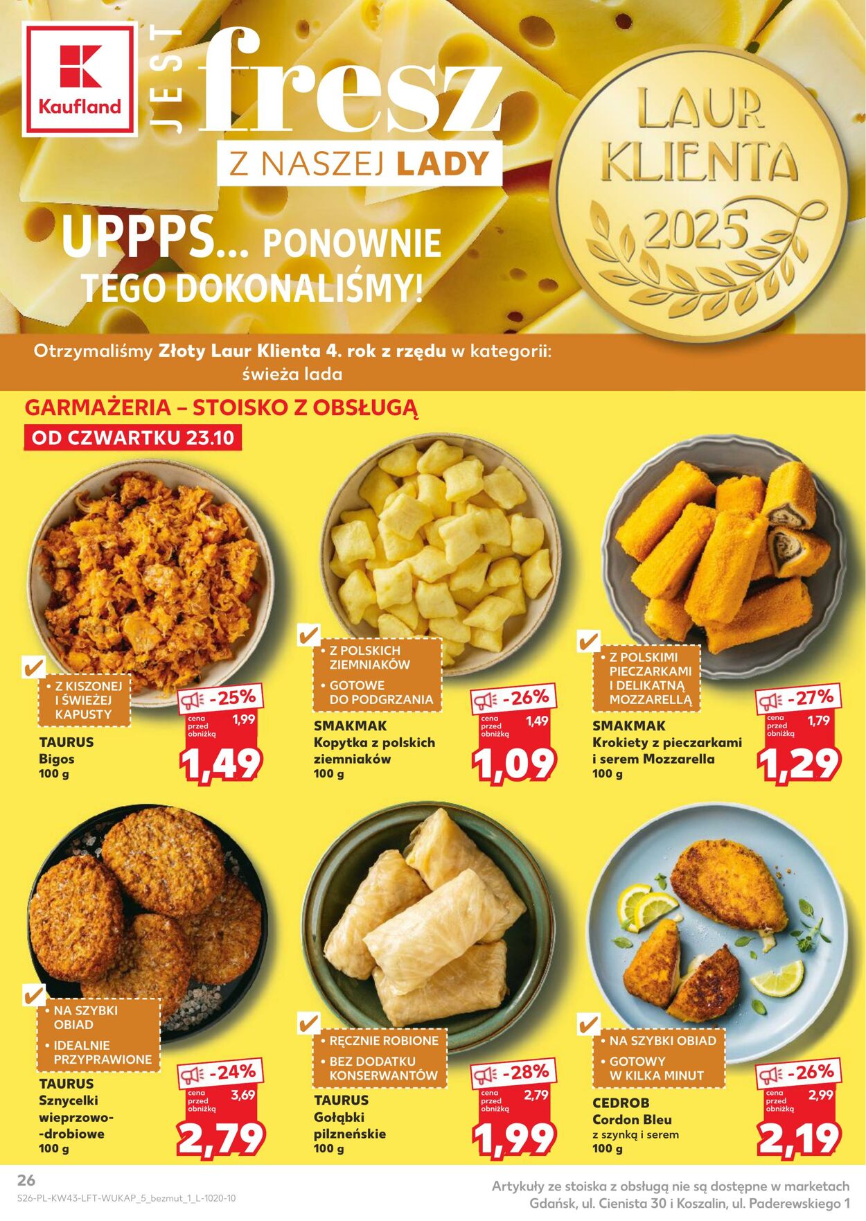 Gazetka Kaufland 23.10.2025 - 28.10.2025