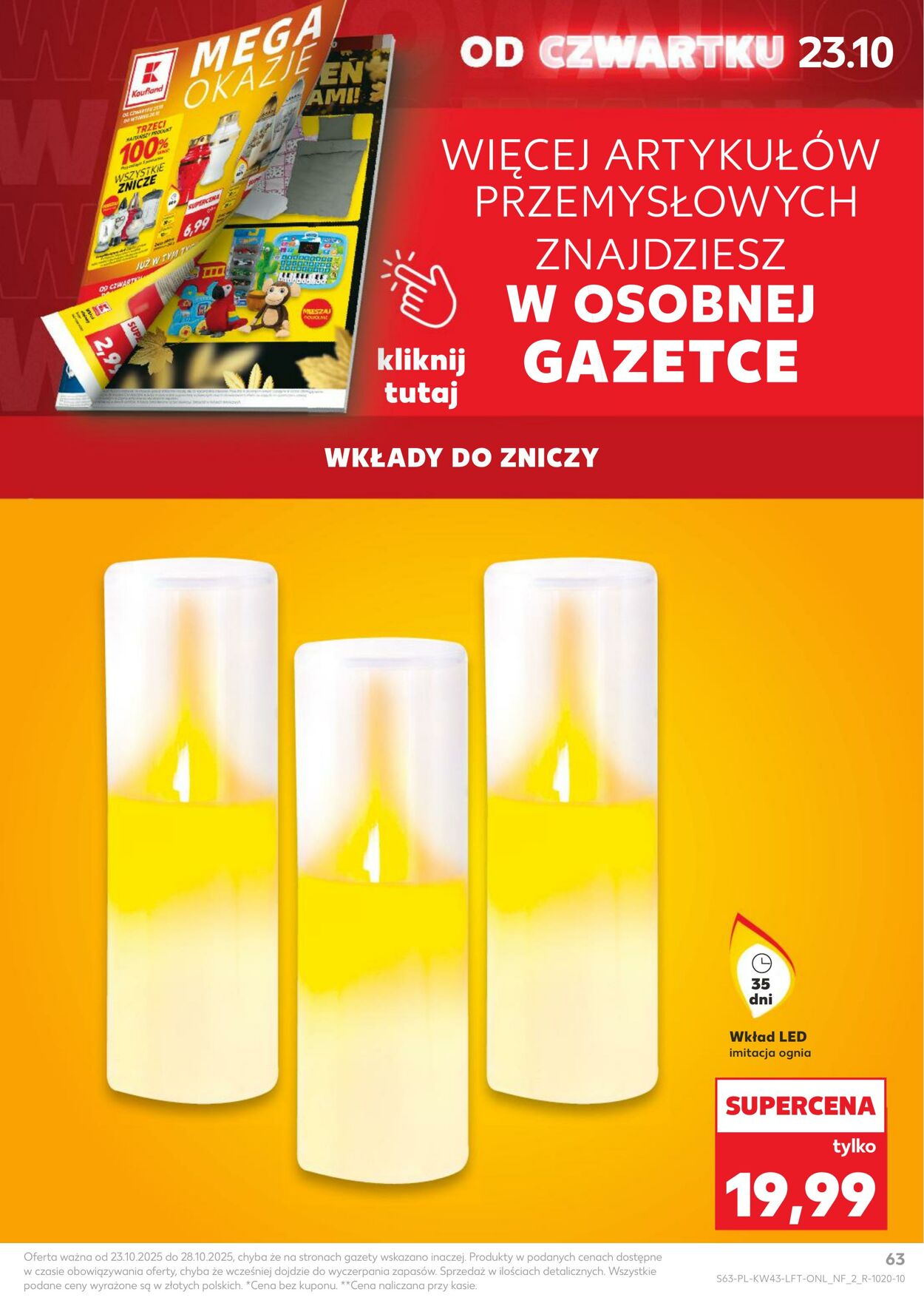Gazetka Kaufland 23.10.2025 - 28.10.2025