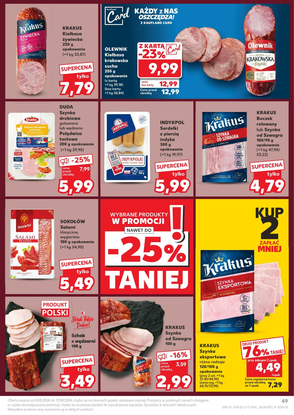 Gazetka Kaufland 08.08.2024 - 13.08.2024