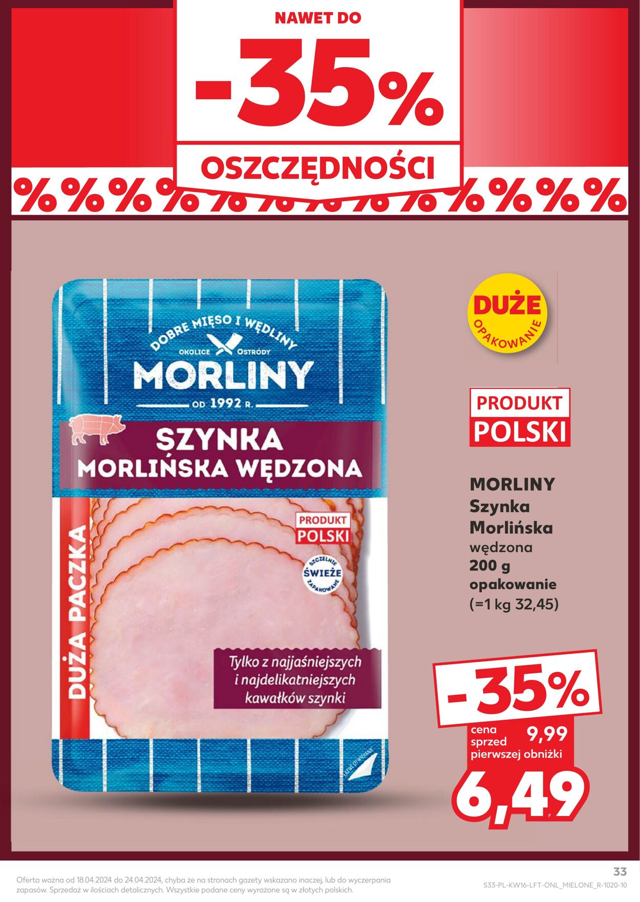 Gazetka Kaufland 18.04.2024 - 24.04.2024