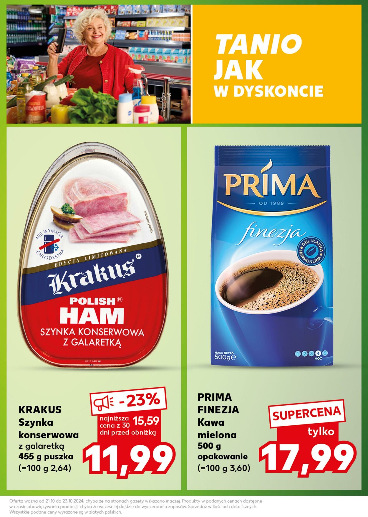 Gazetka Kaufland 21.10.2024 - 23.10.2024