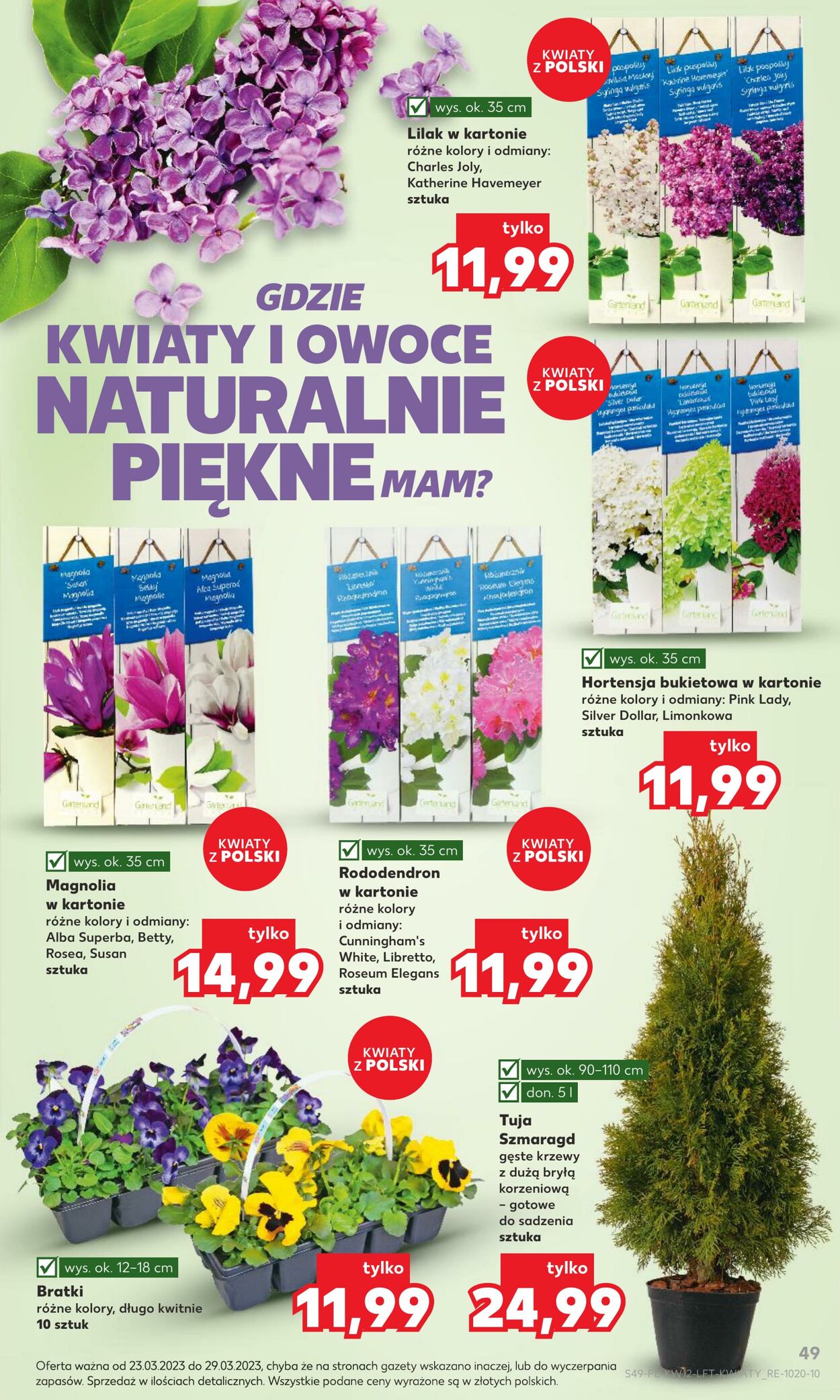 Gazetka Kaufland 23.03.2023 - 29.03.2023