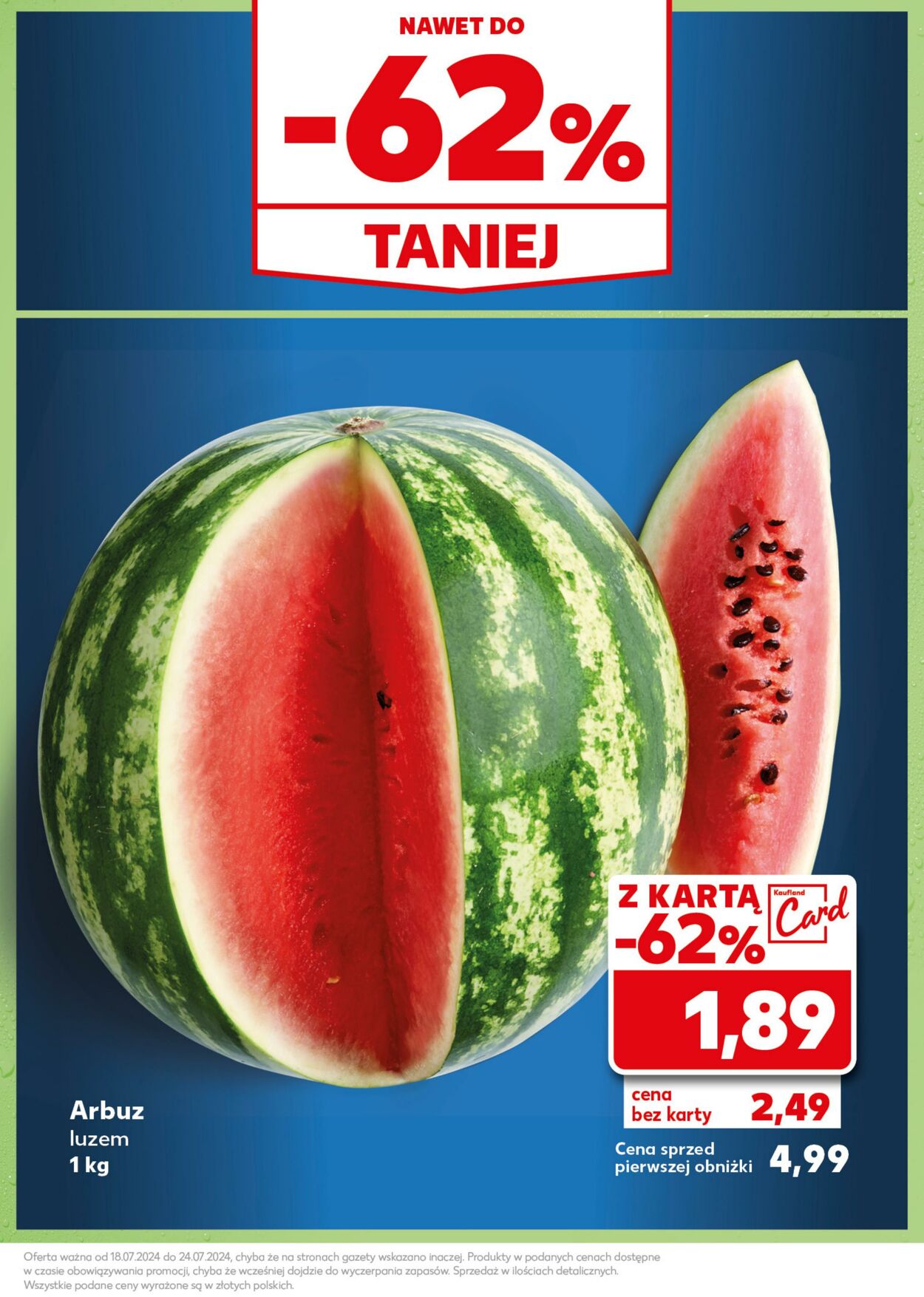 Gazetka Kaufland 22.07.2024 - 24.07.2024