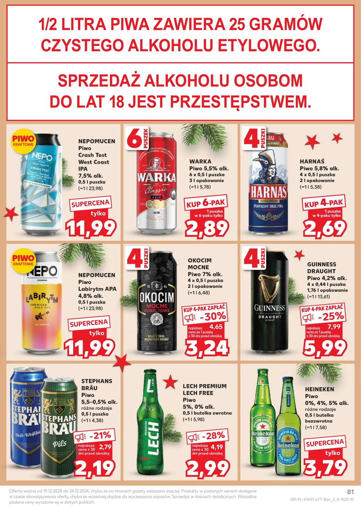 Gazetka Kaufland 19.12.2024 - 24.12.2024