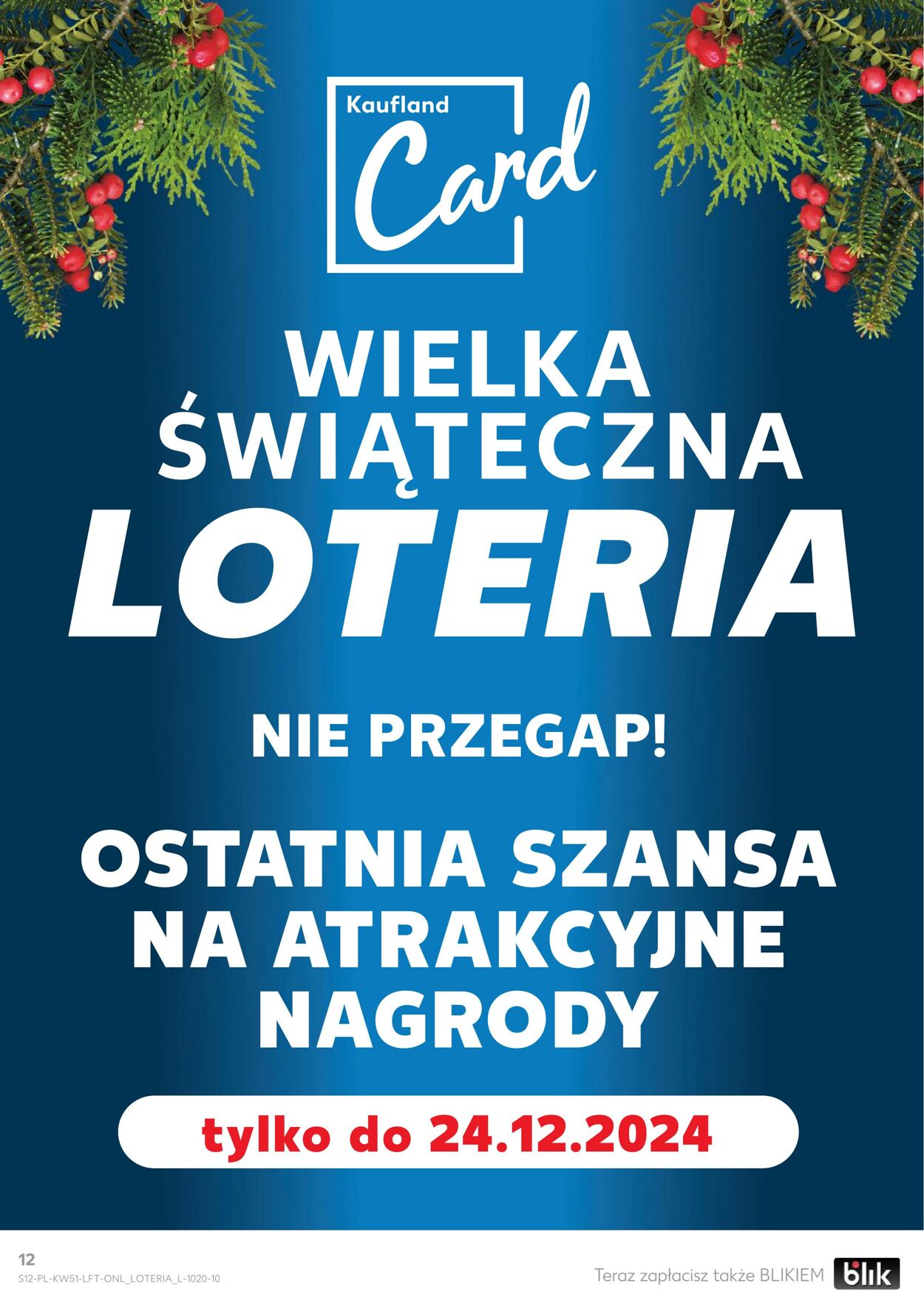 Gazetka Kaufland 19.12.2024 - 24.12.2024