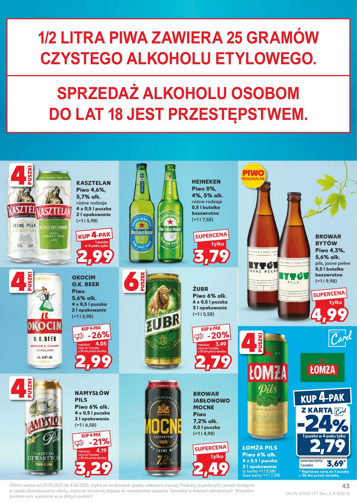 Gazetka Kaufland 29.05.2025 - 04.06.2025
