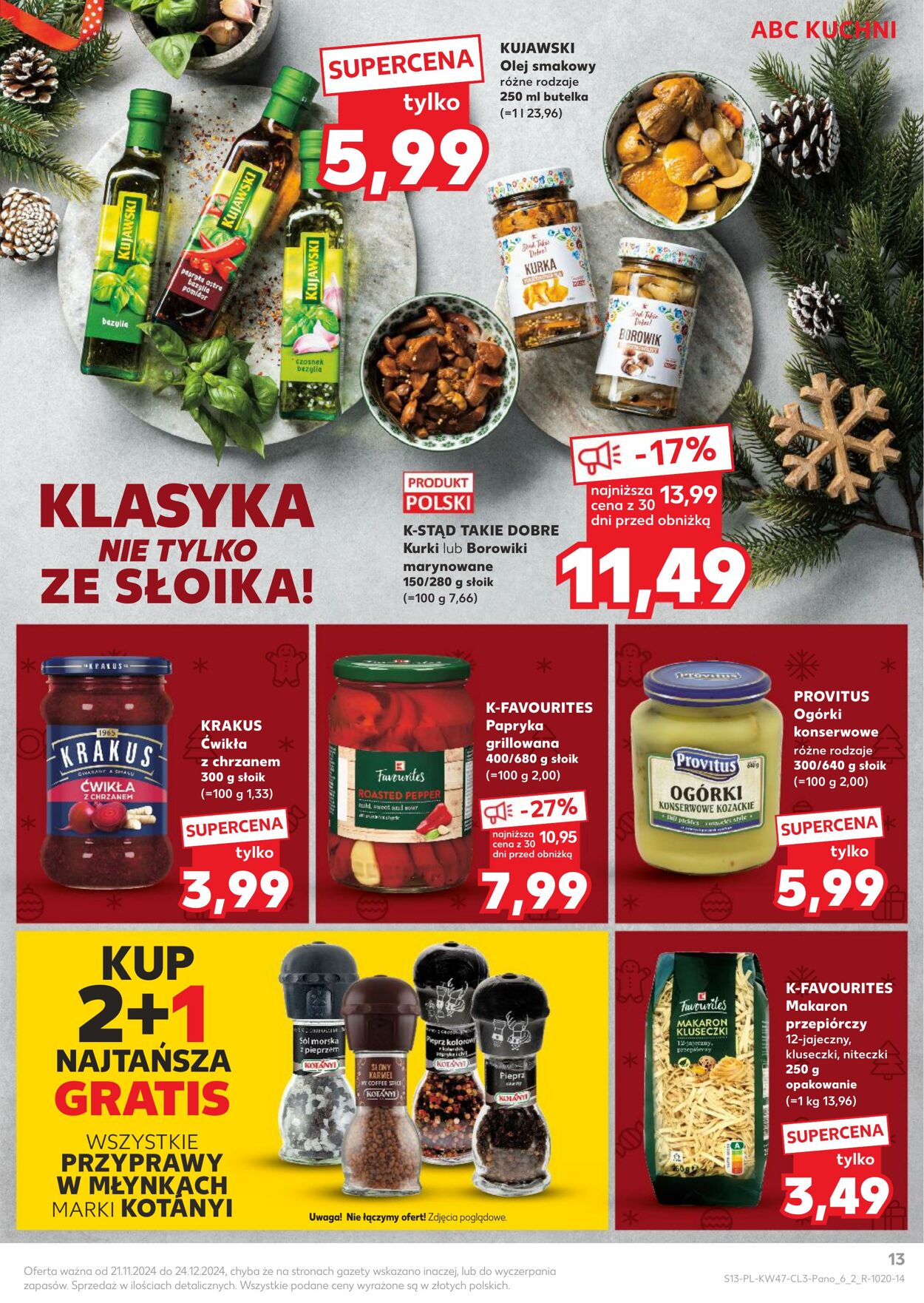 Gazetka Kaufland 21.11.2024 - 24.12.2024