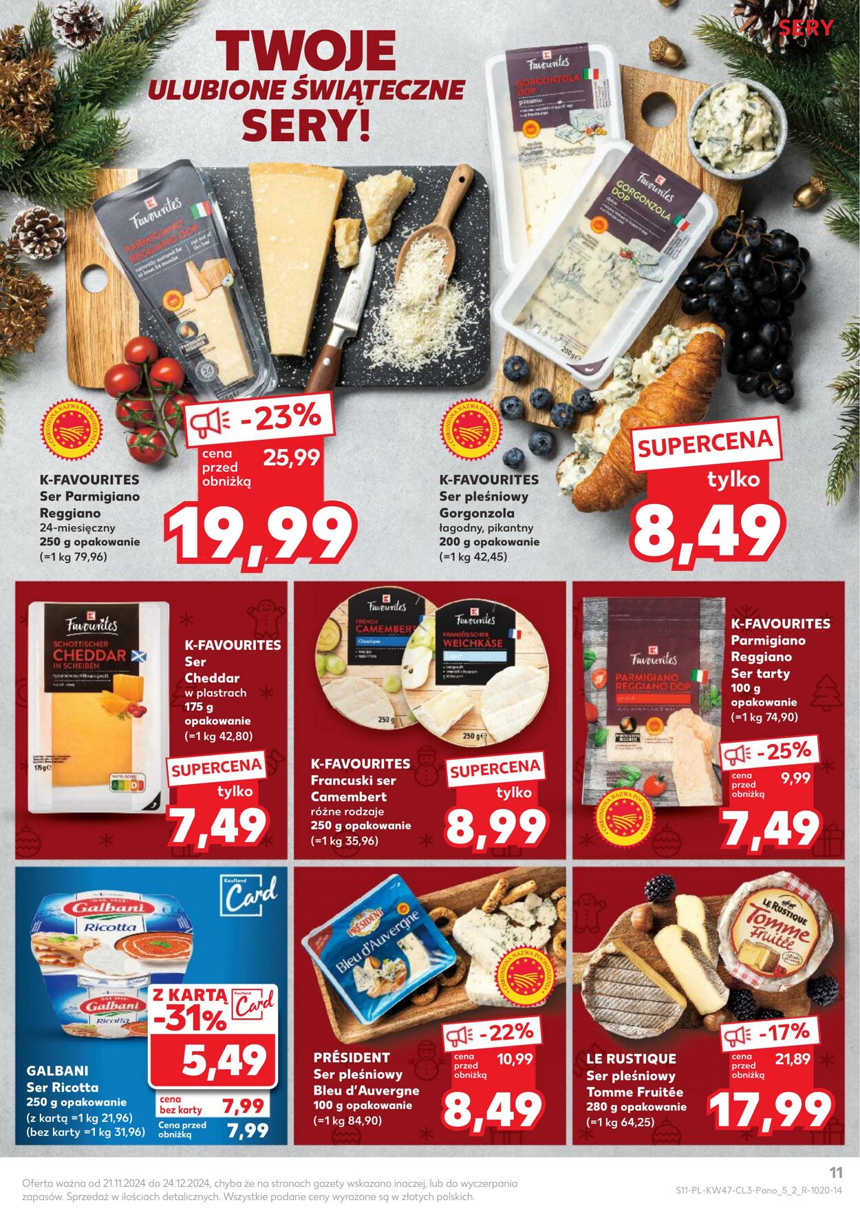 Gazetka Kaufland 21.11.2024 - 24.12.2024