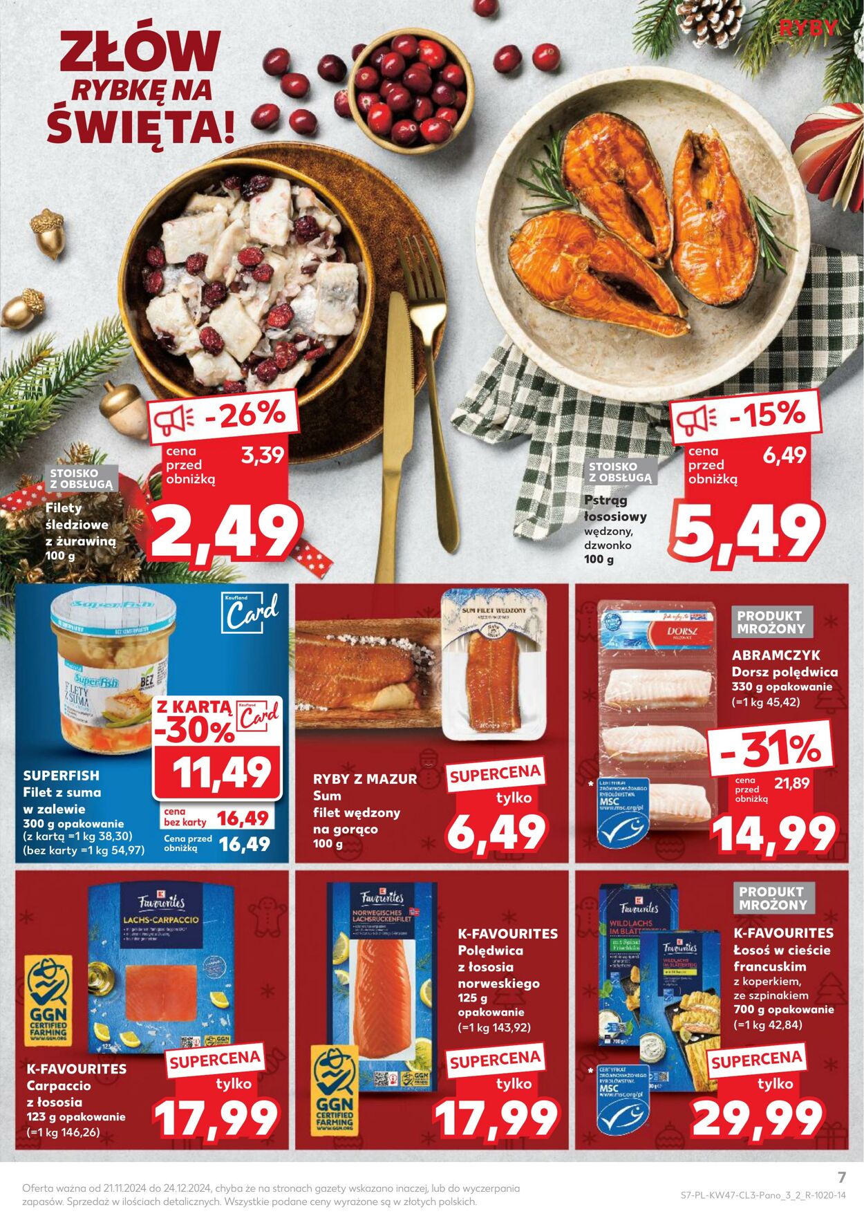 Gazetka Kaufland 21.11.2024 - 24.12.2024