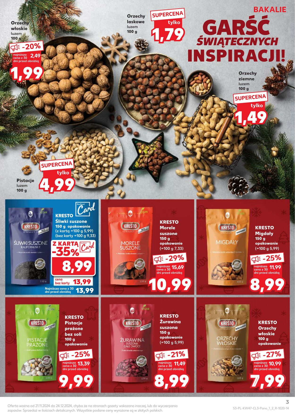 Gazetka Kaufland 21.11.2024 - 24.12.2024