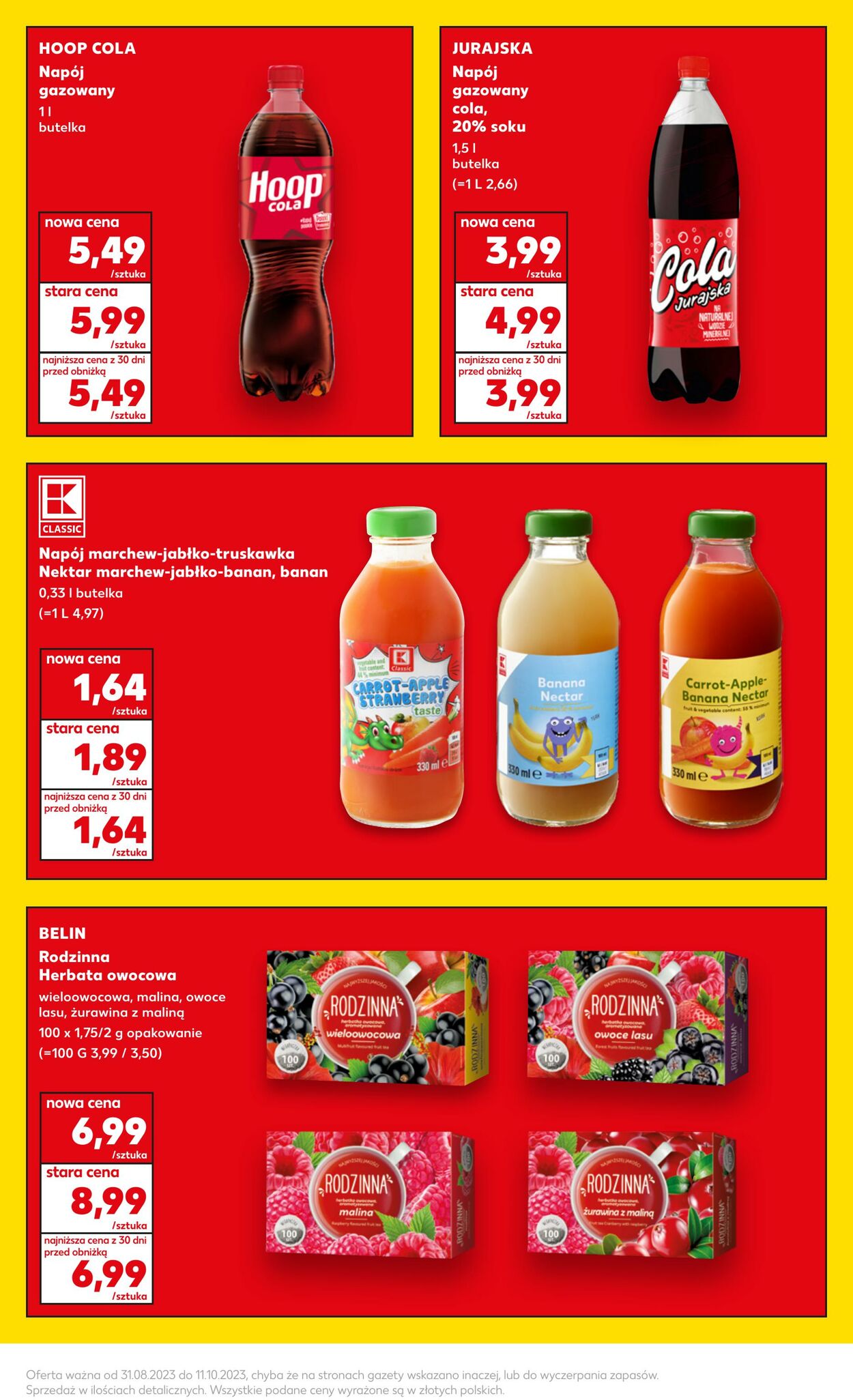 Gazetka Kaufland 31.08.2023 - 11.10.2023