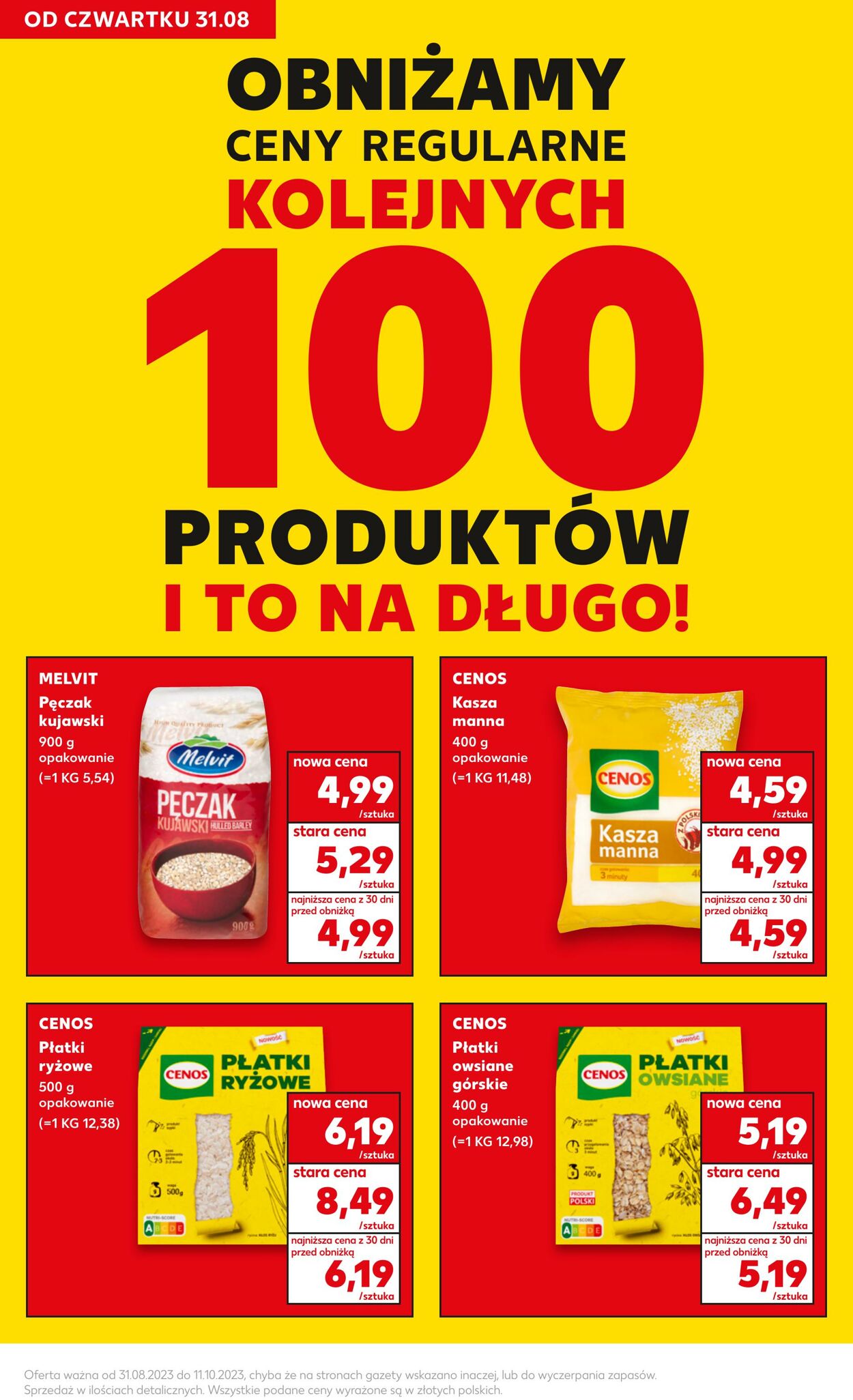 Gazetka Kaufland 31.08.2023 - 11.10.2023