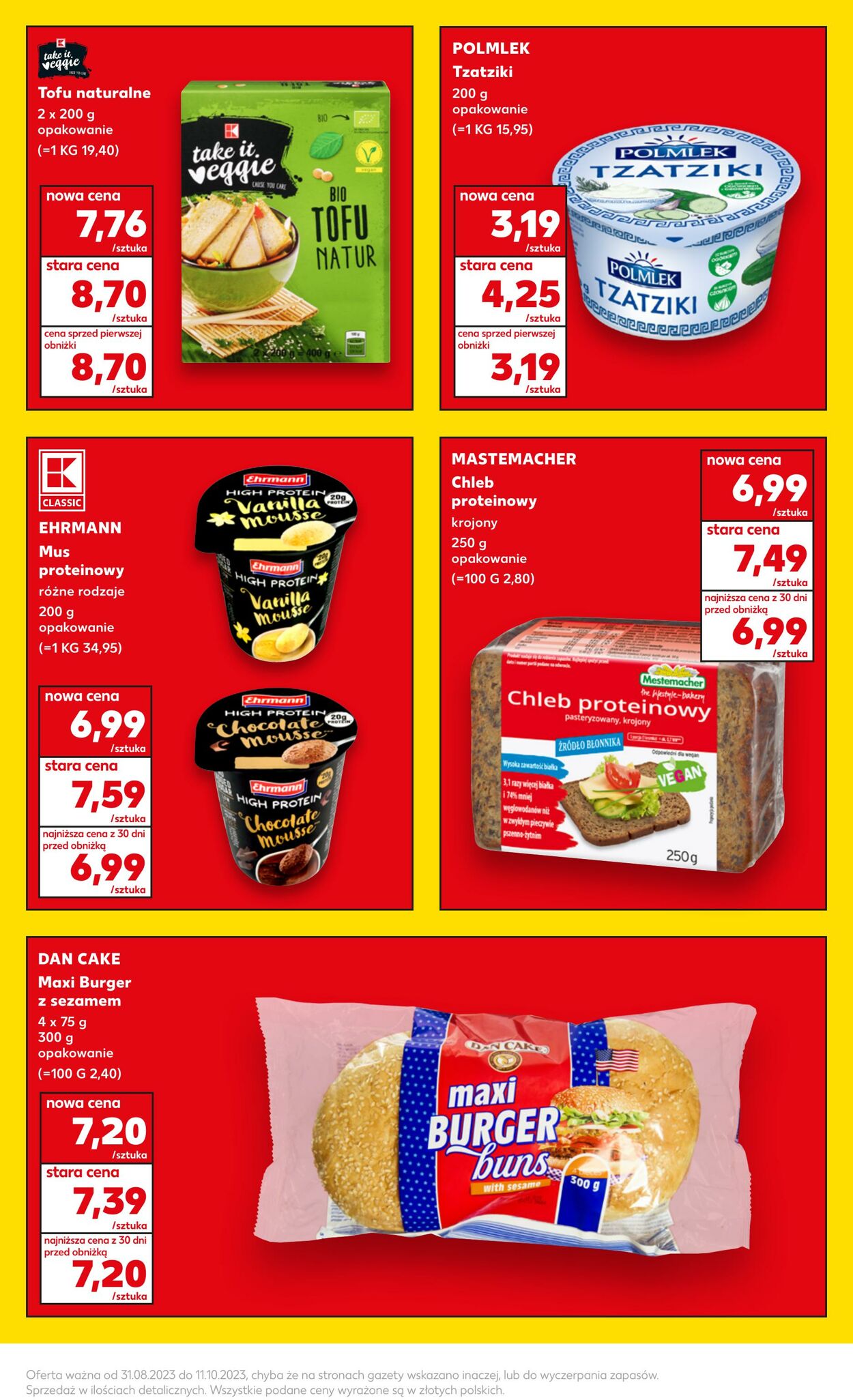 Gazetka Kaufland 31.08.2023 - 11.10.2023