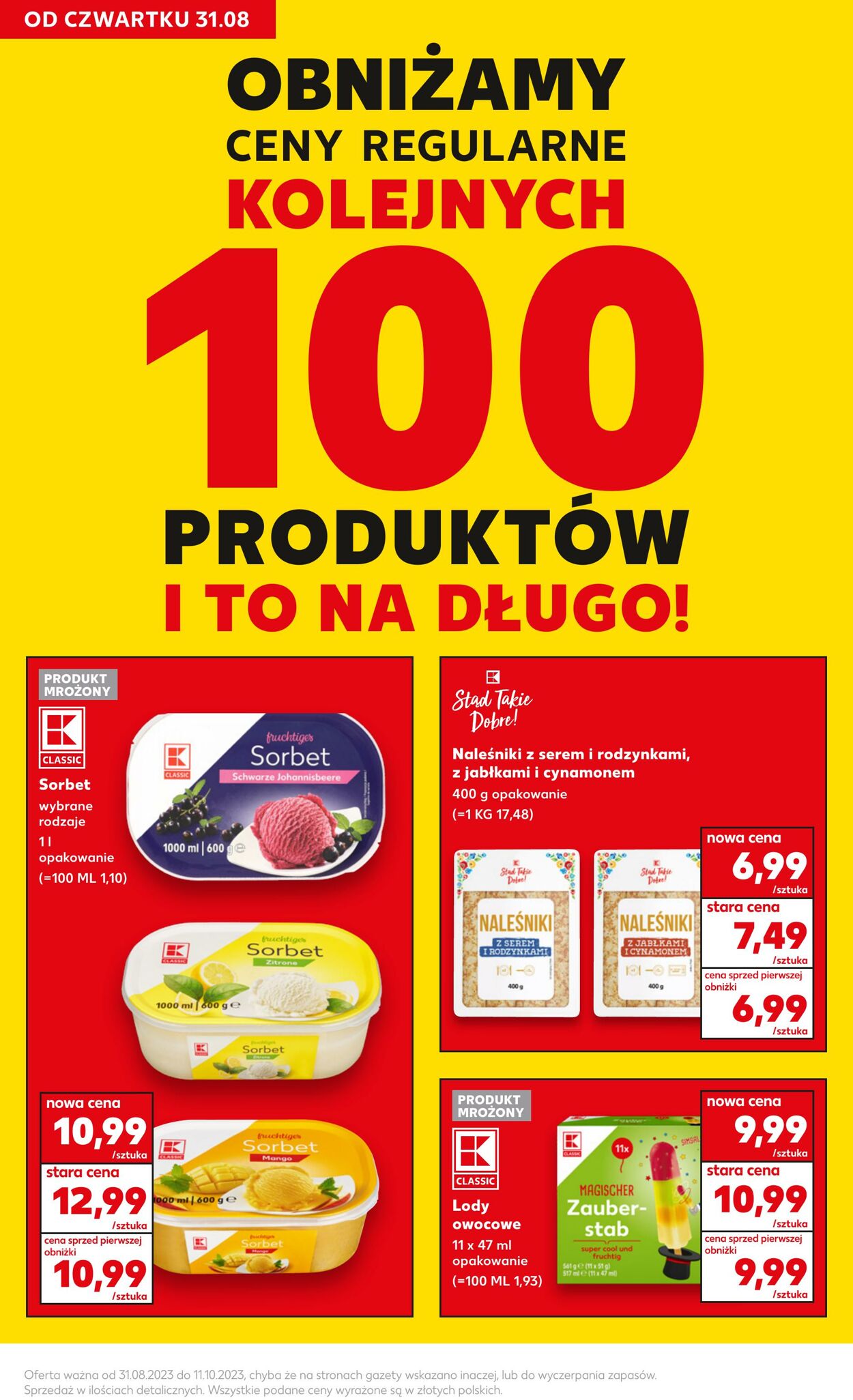 Gazetka Kaufland 31.08.2023 - 11.10.2023