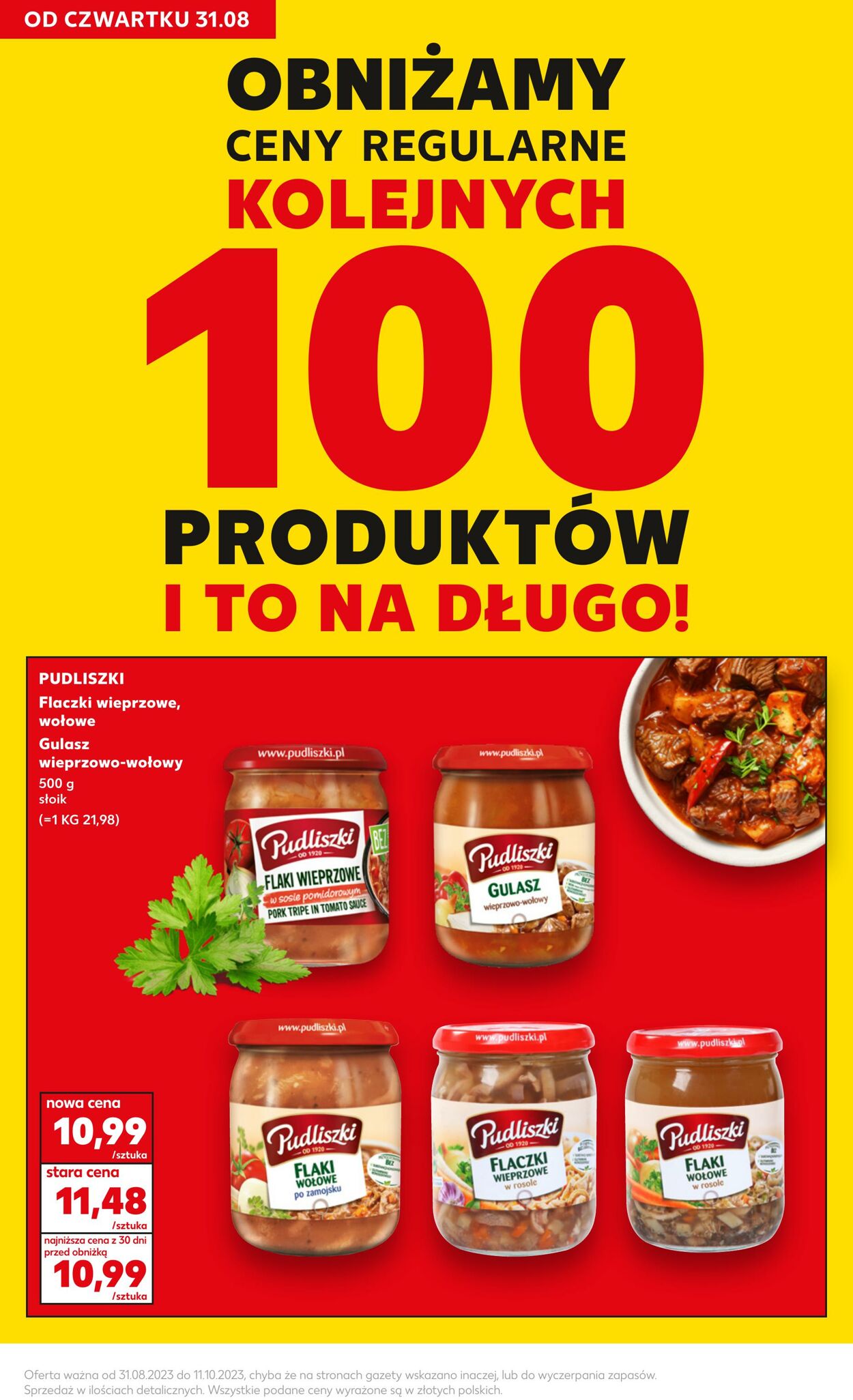 Gazetka Kaufland 31.08.2023 - 11.10.2023