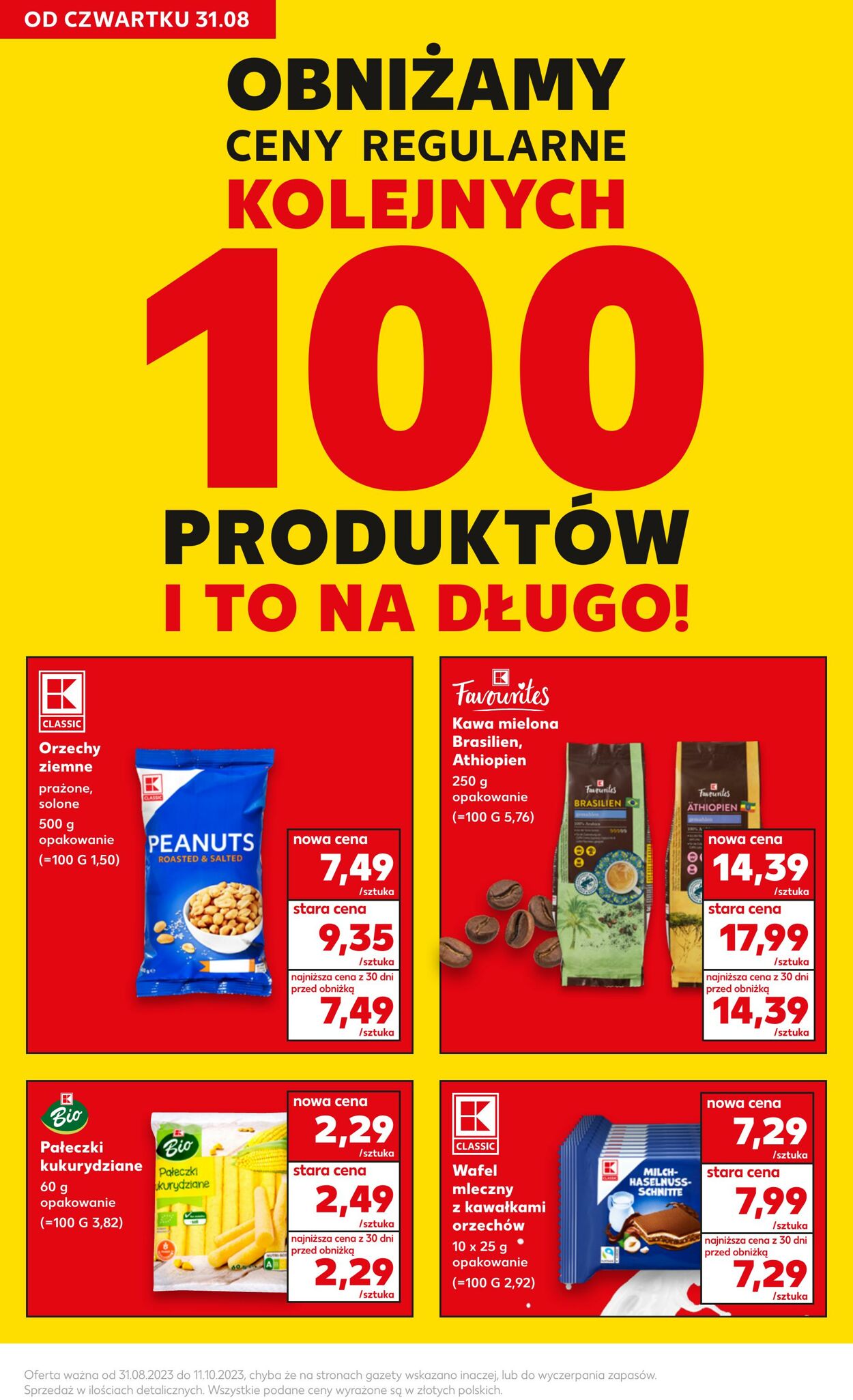 Gazetka Kaufland 31.08.2023 - 11.10.2023