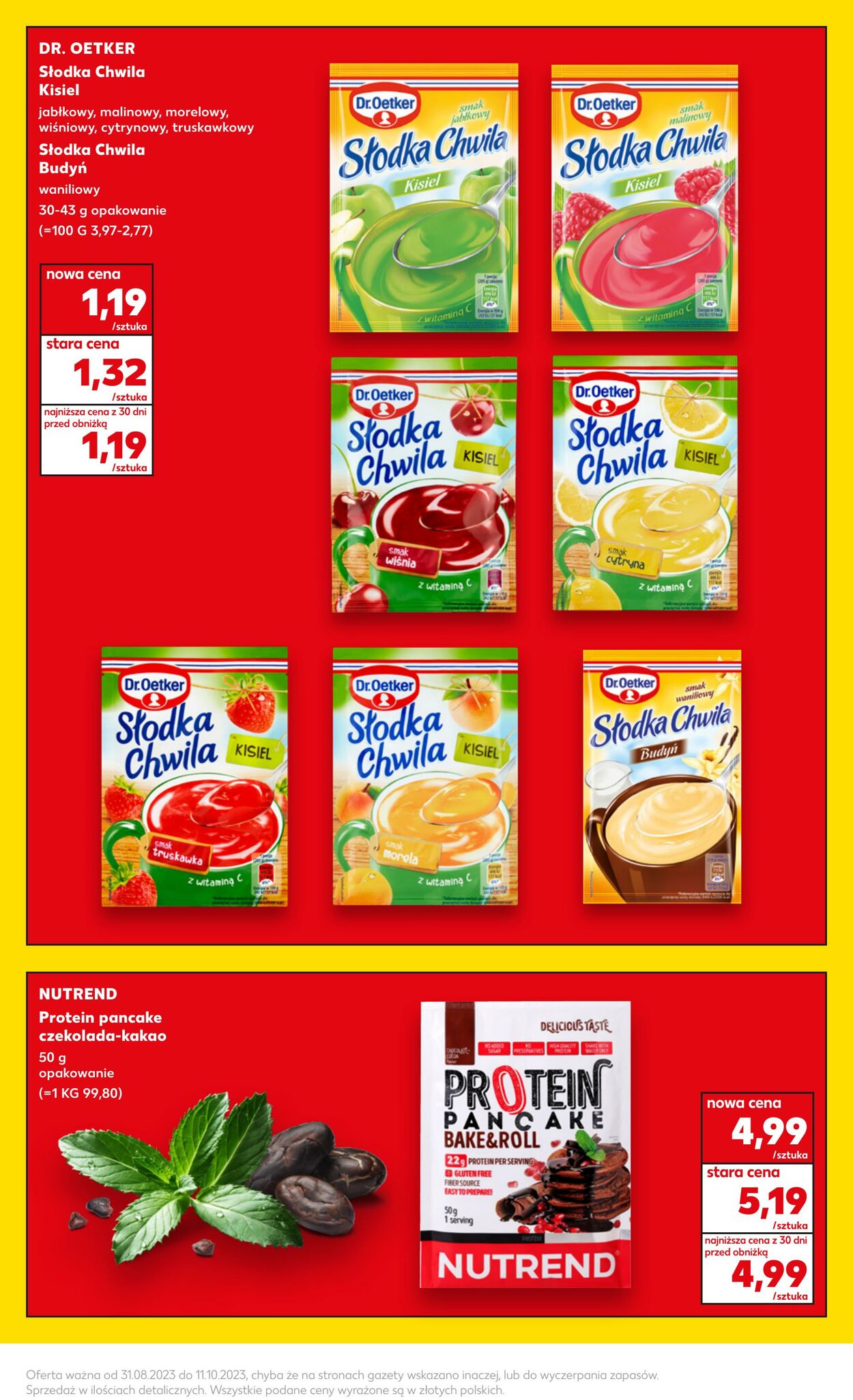 Gazetka Kaufland 31.08.2023 - 11.10.2023