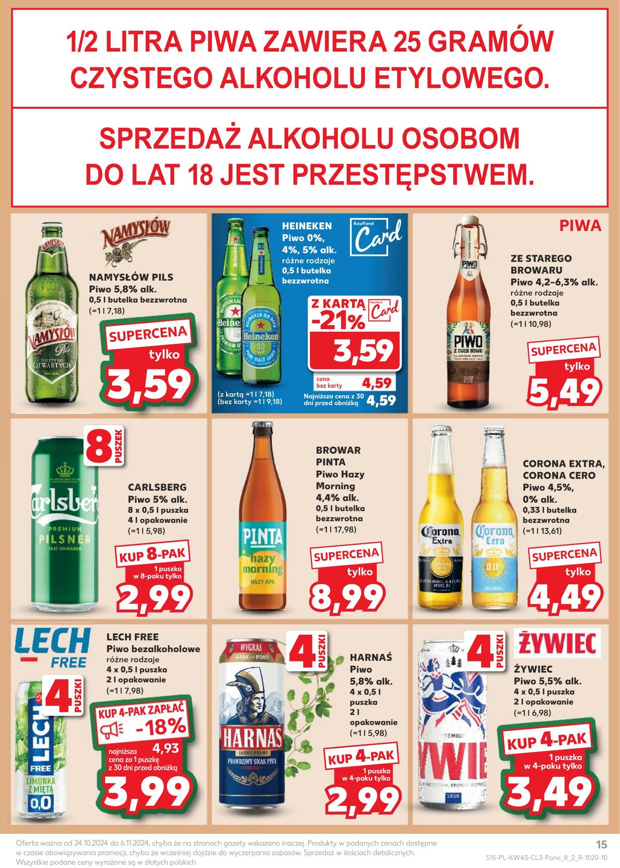 Gazetka Kaufland 24.10.2024 - 06.11.2024