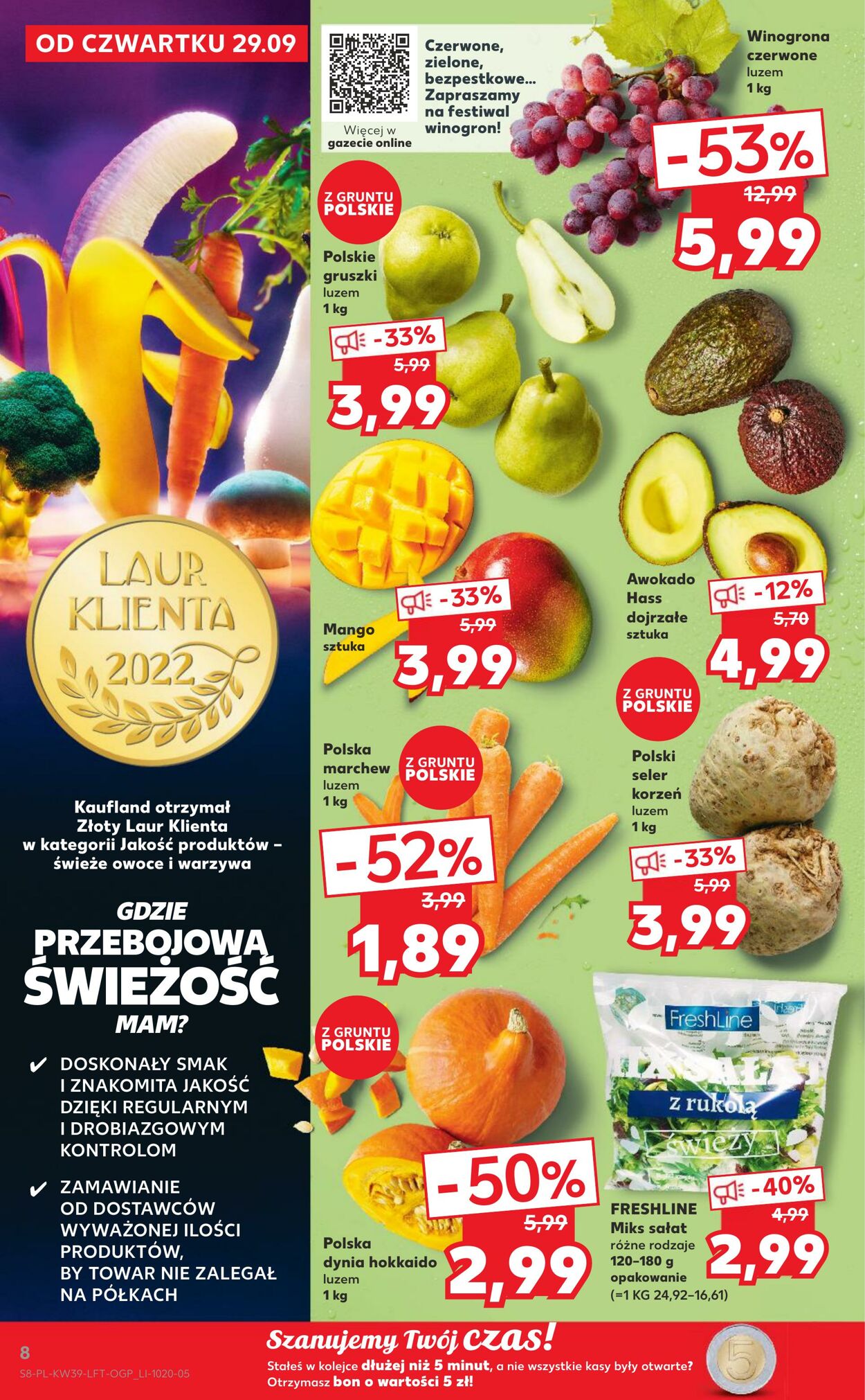 Gazetka Kaufland 29.09.2022 - 05.10.2022