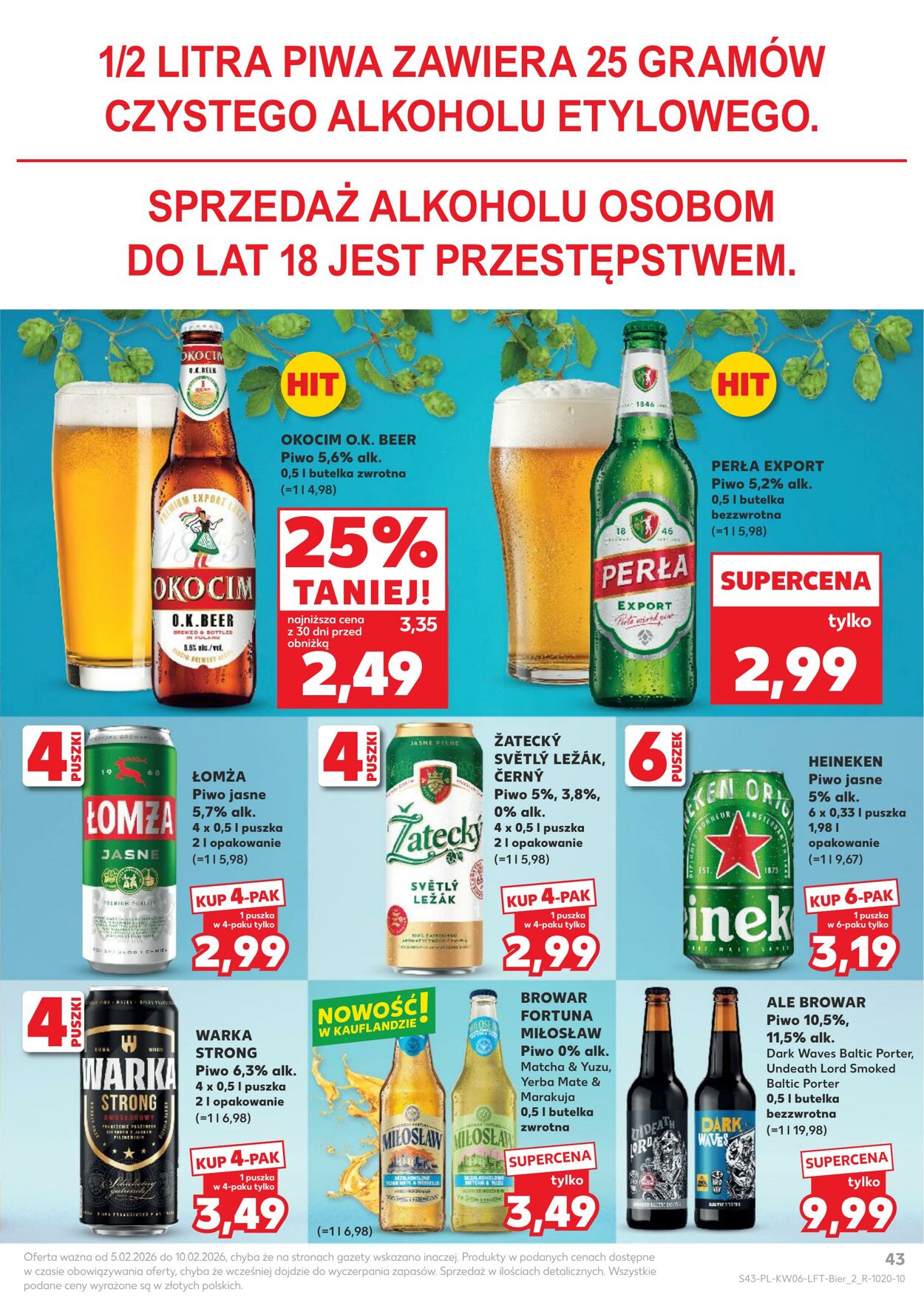 Gazetka Kaufland 05.02.2026 - 10.02.2026
