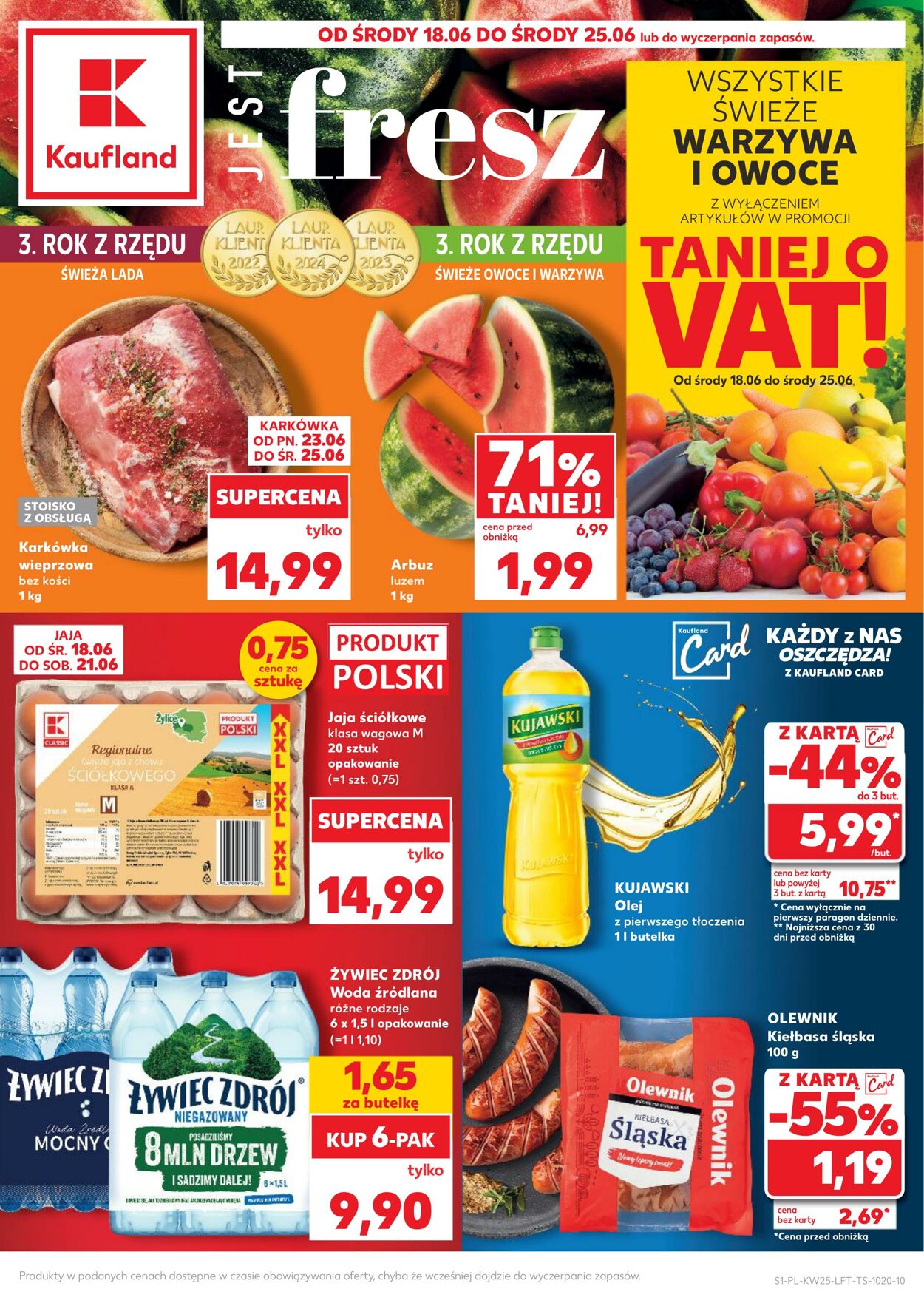 Gazetka Kaufland 18.06.2025 - 25.06.2025