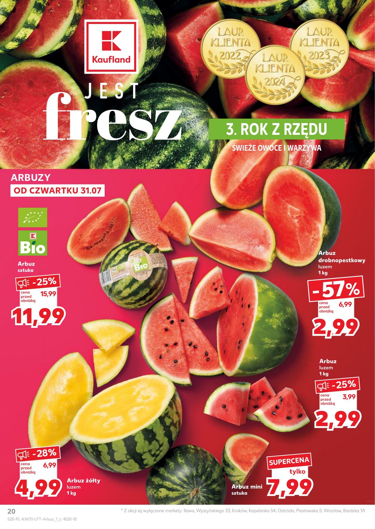 Gazetka Kaufland 31.07.2025 - 06.08.2025