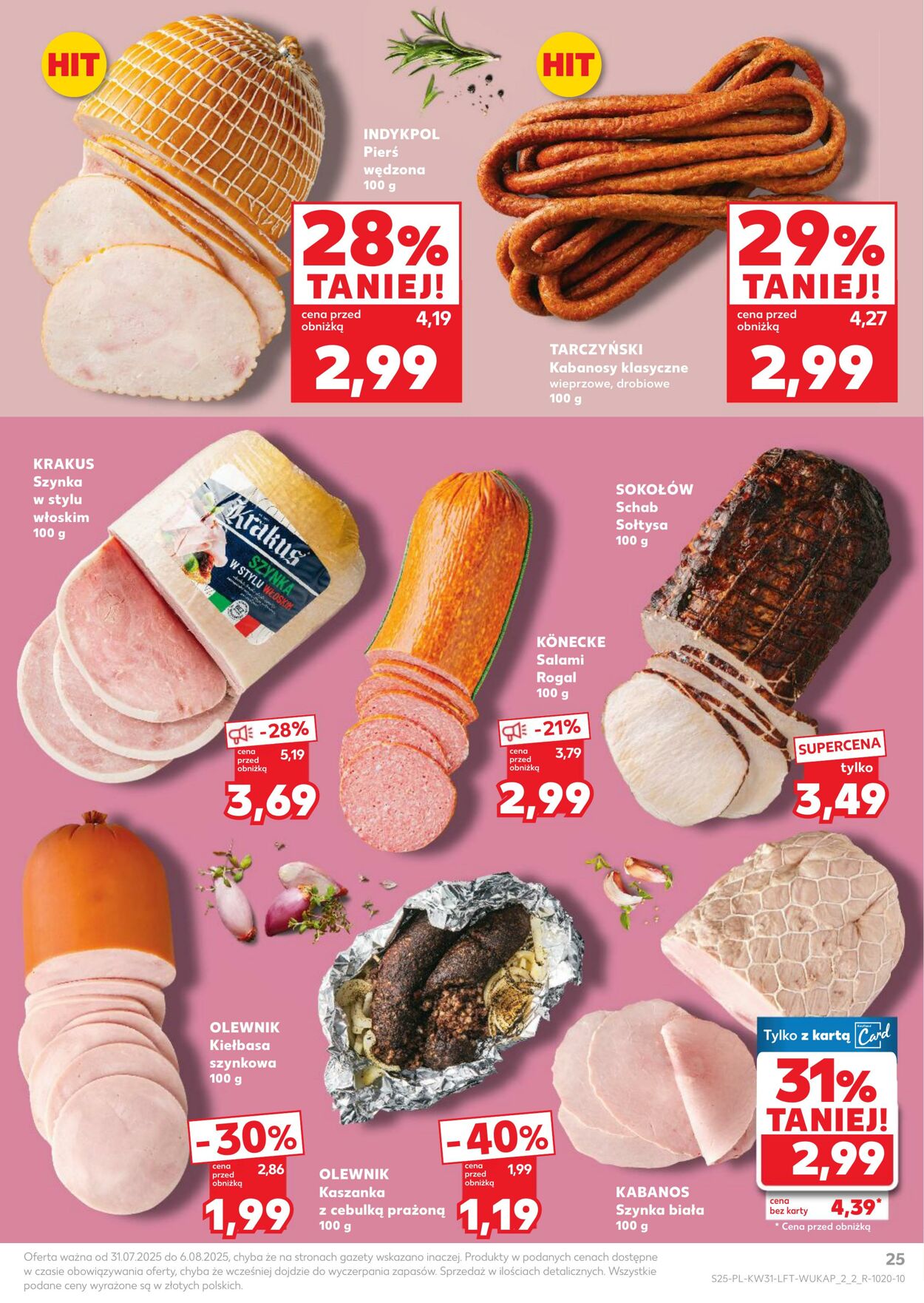 Gazetka Kaufland 31.07.2025 - 06.08.2025